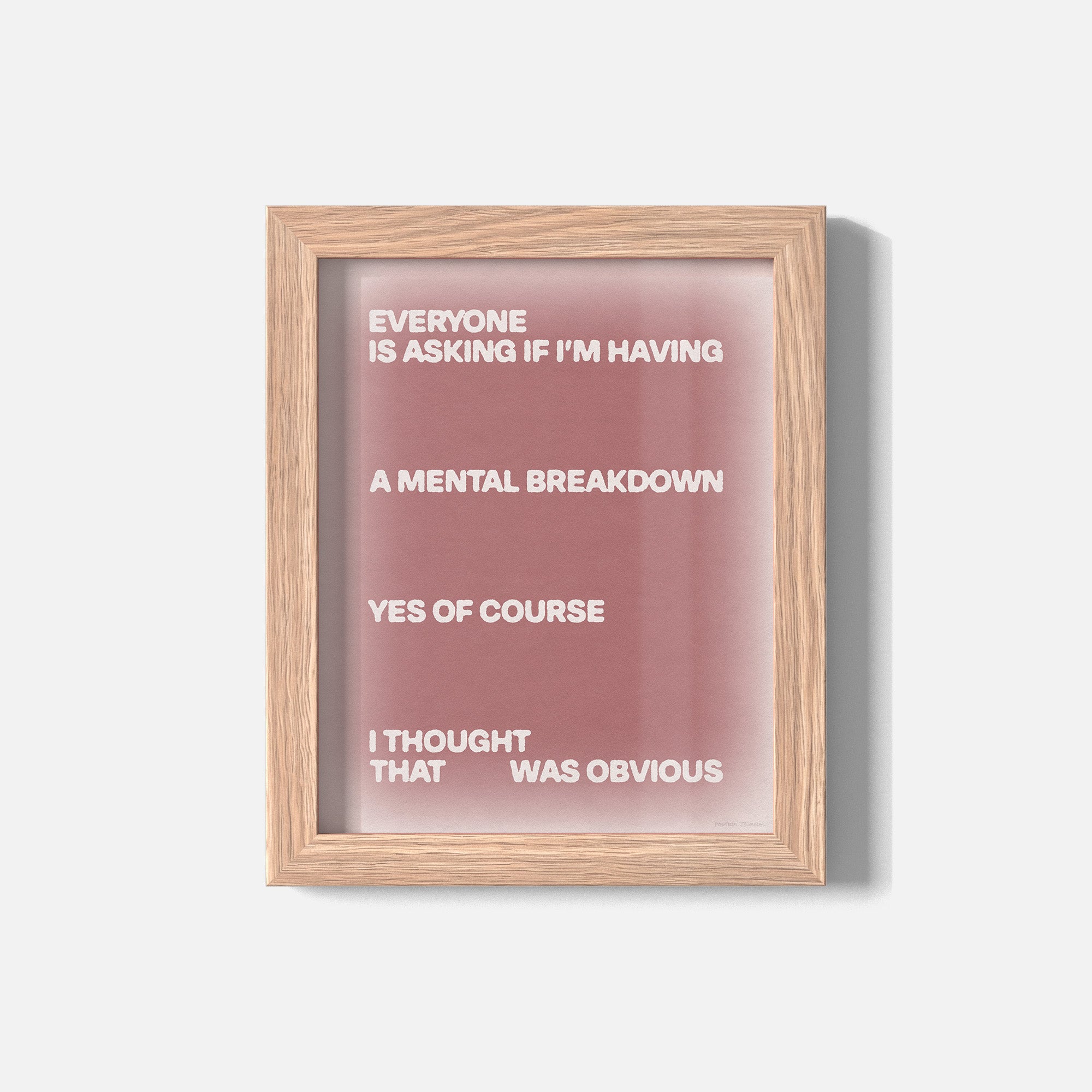 BREAKDOWN PRINT