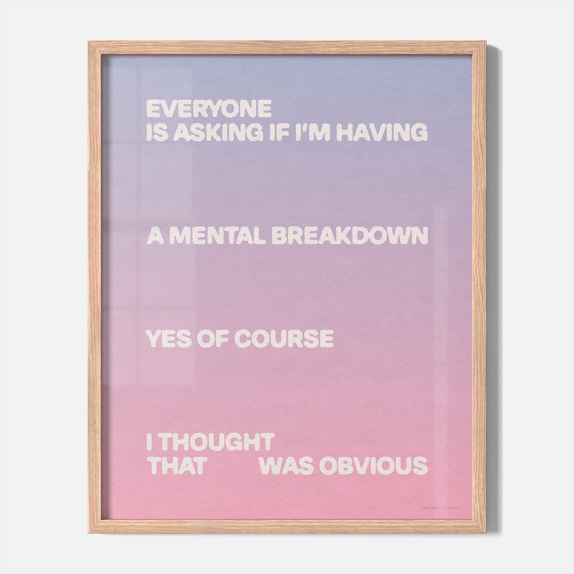 BREAKDOWN PRINT