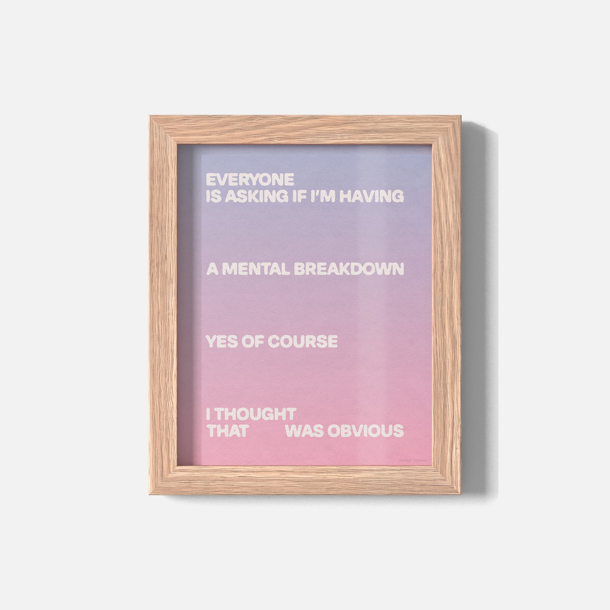 BREAKDOWN PRINT