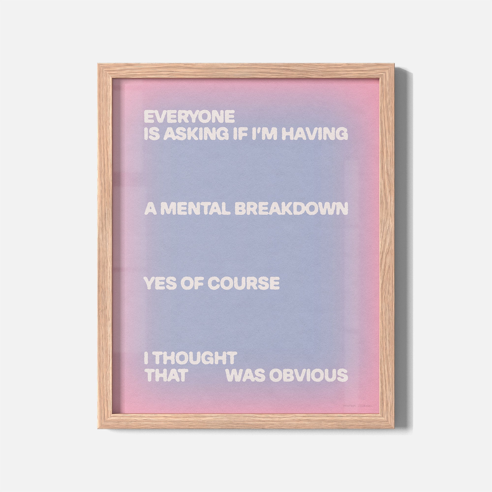 BREAKDOWN PRINT