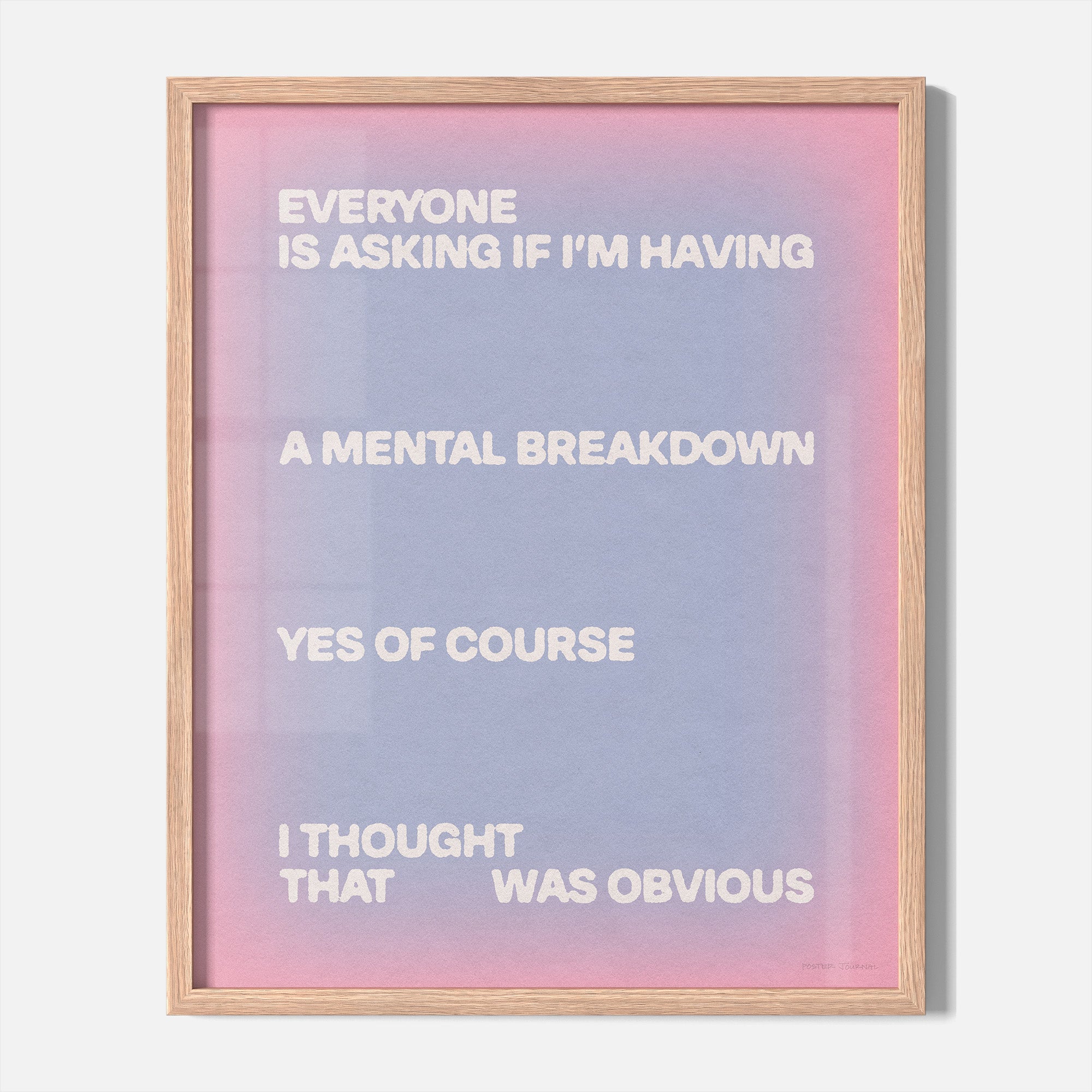 BREAKDOWN PRINT