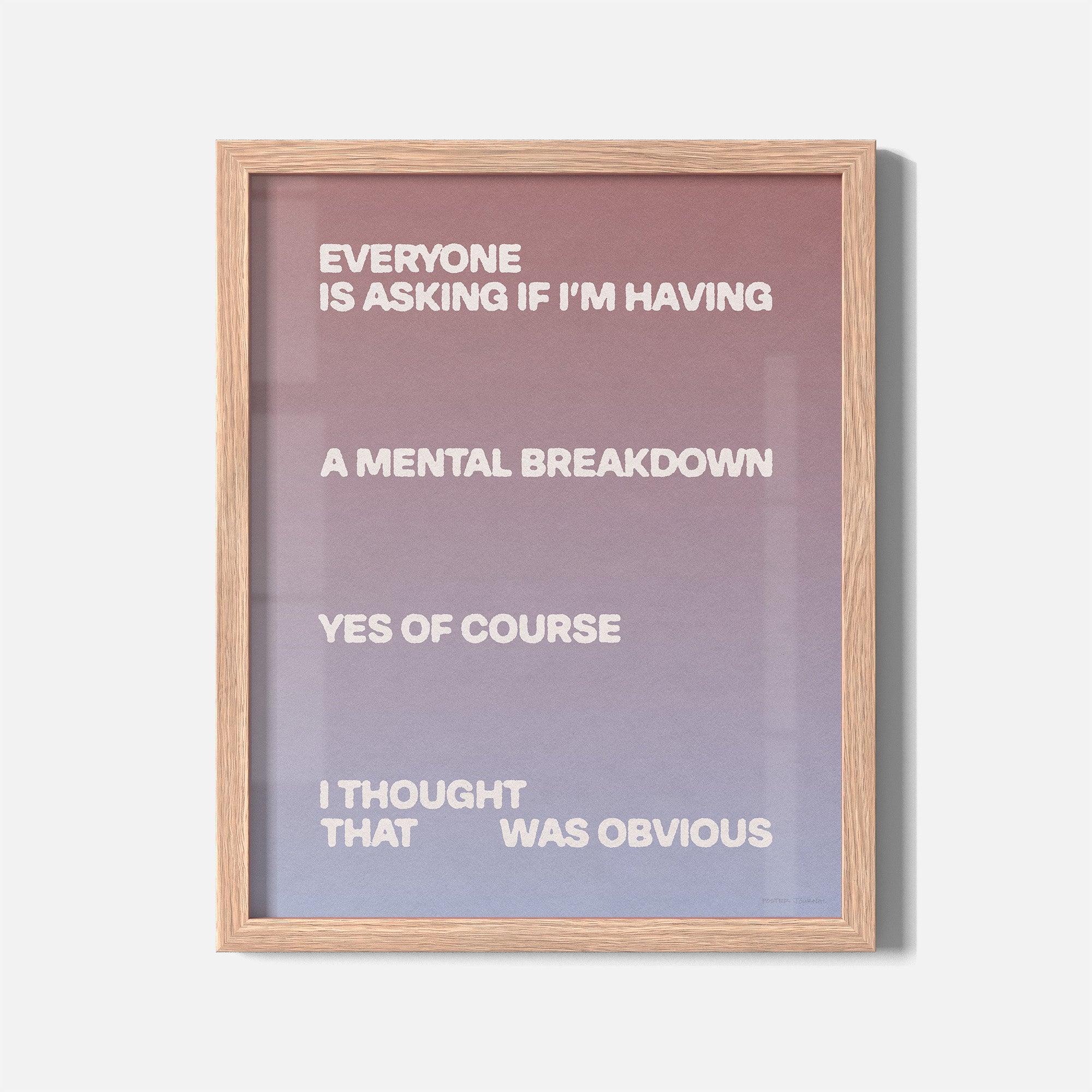 BREAKDOWN PRINT