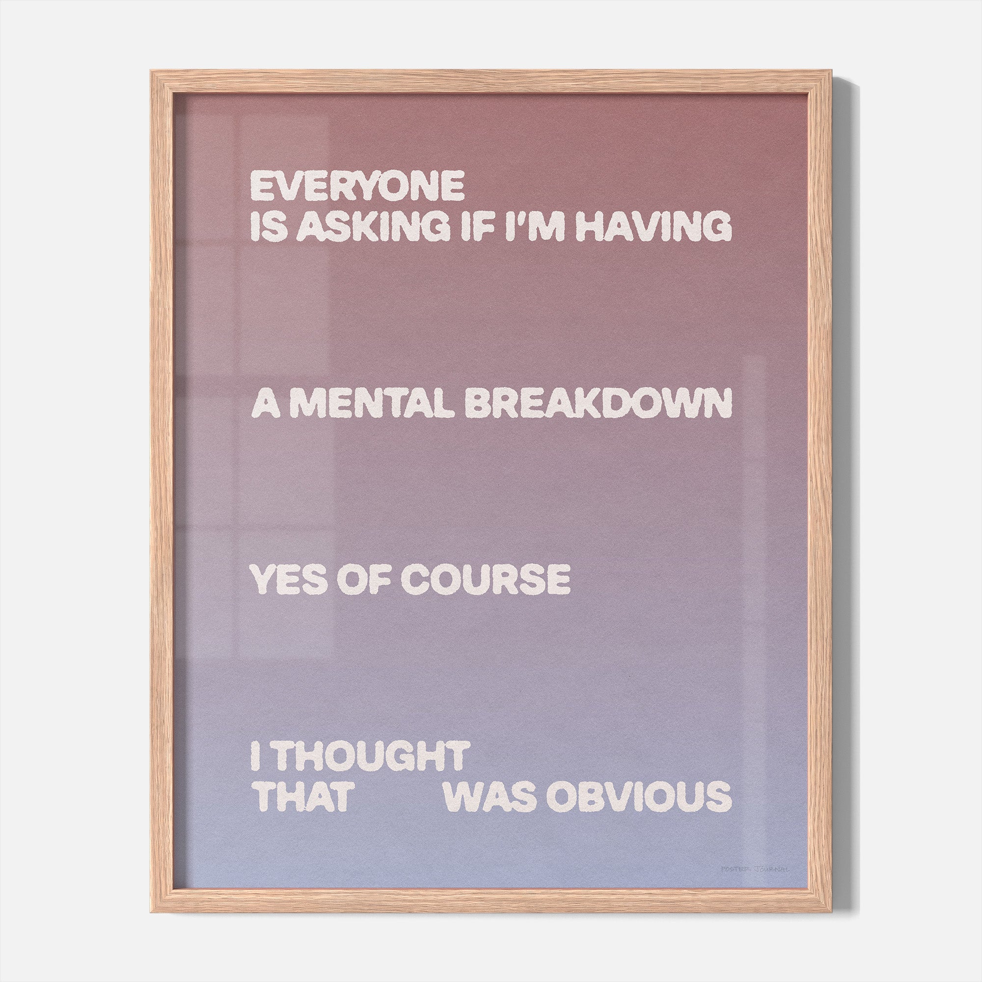 BREAKDOWN PRINT