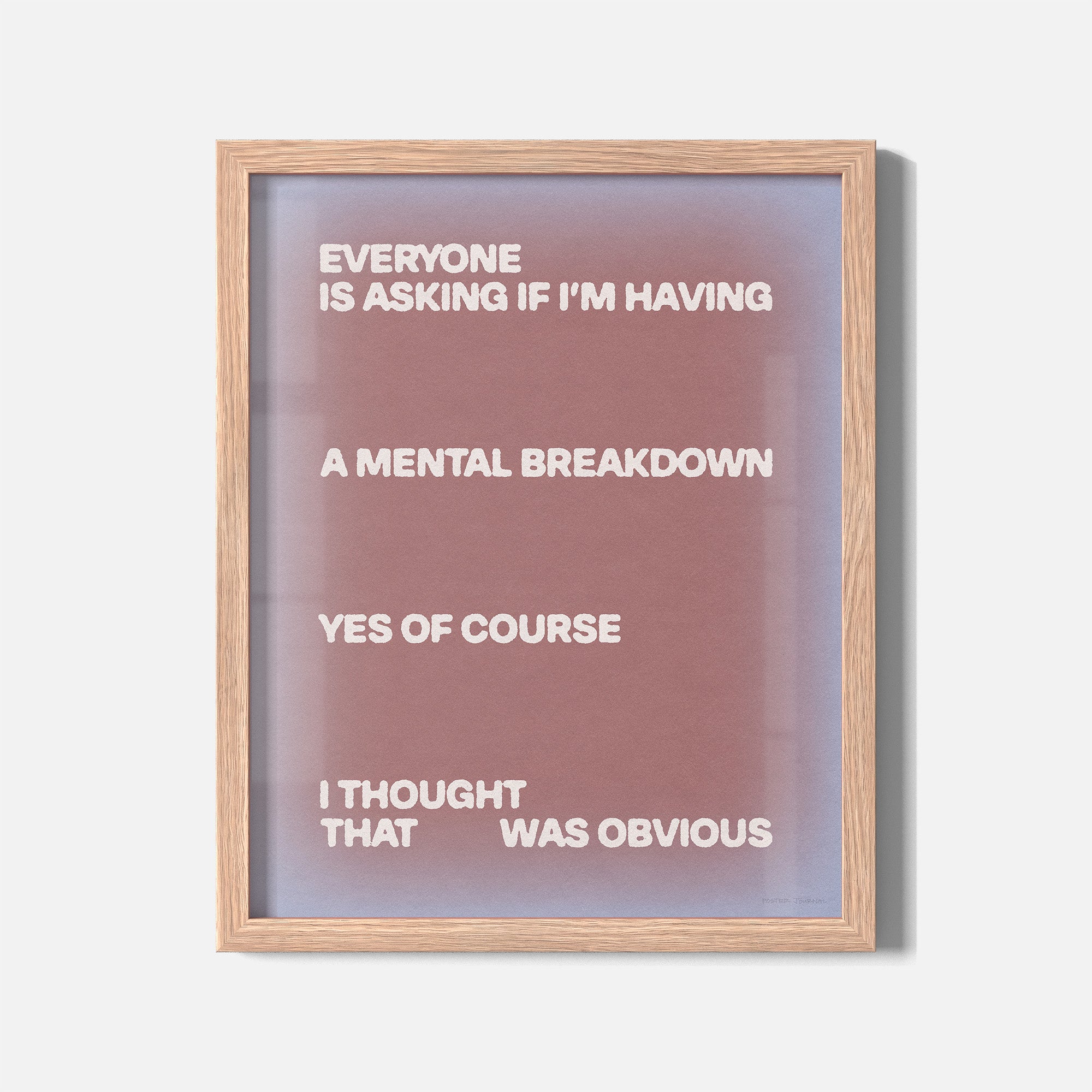 BREAKDOWN PRINT