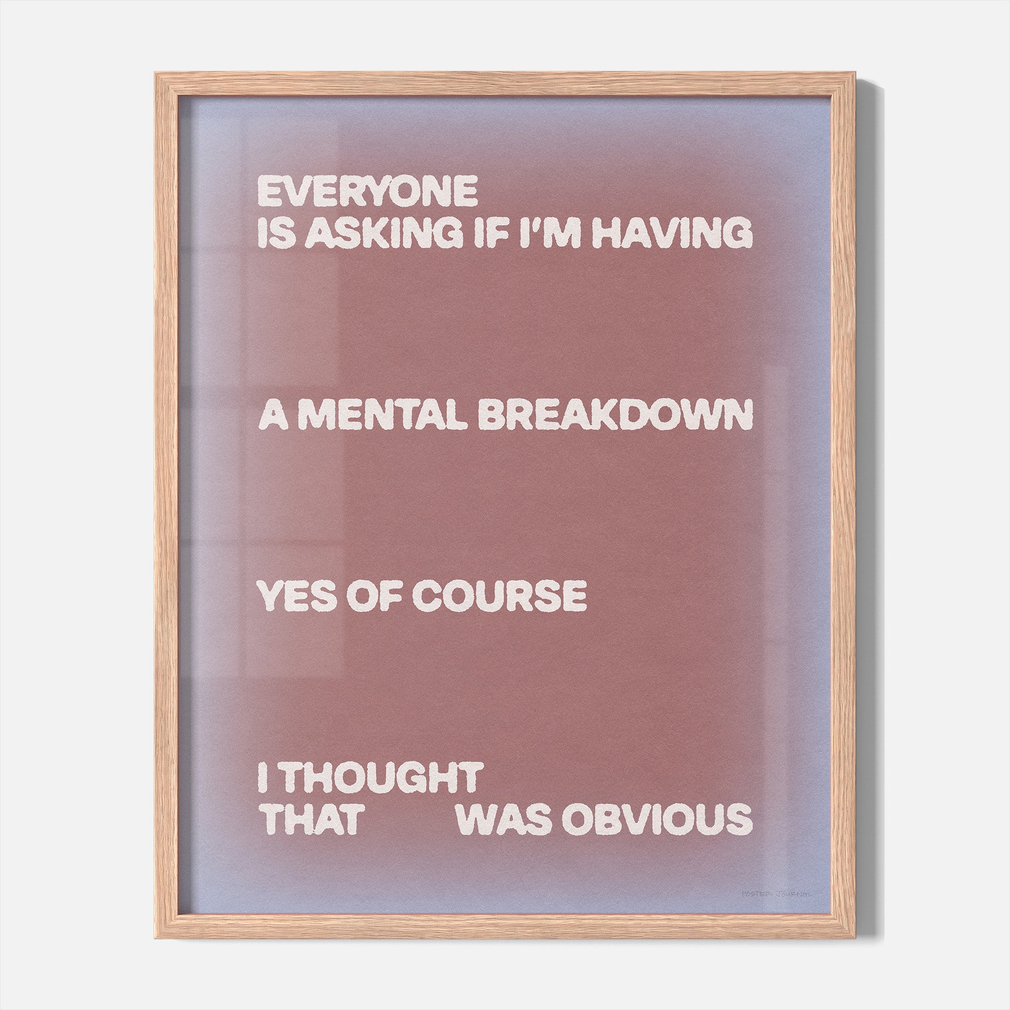BREAKDOWN PRINT