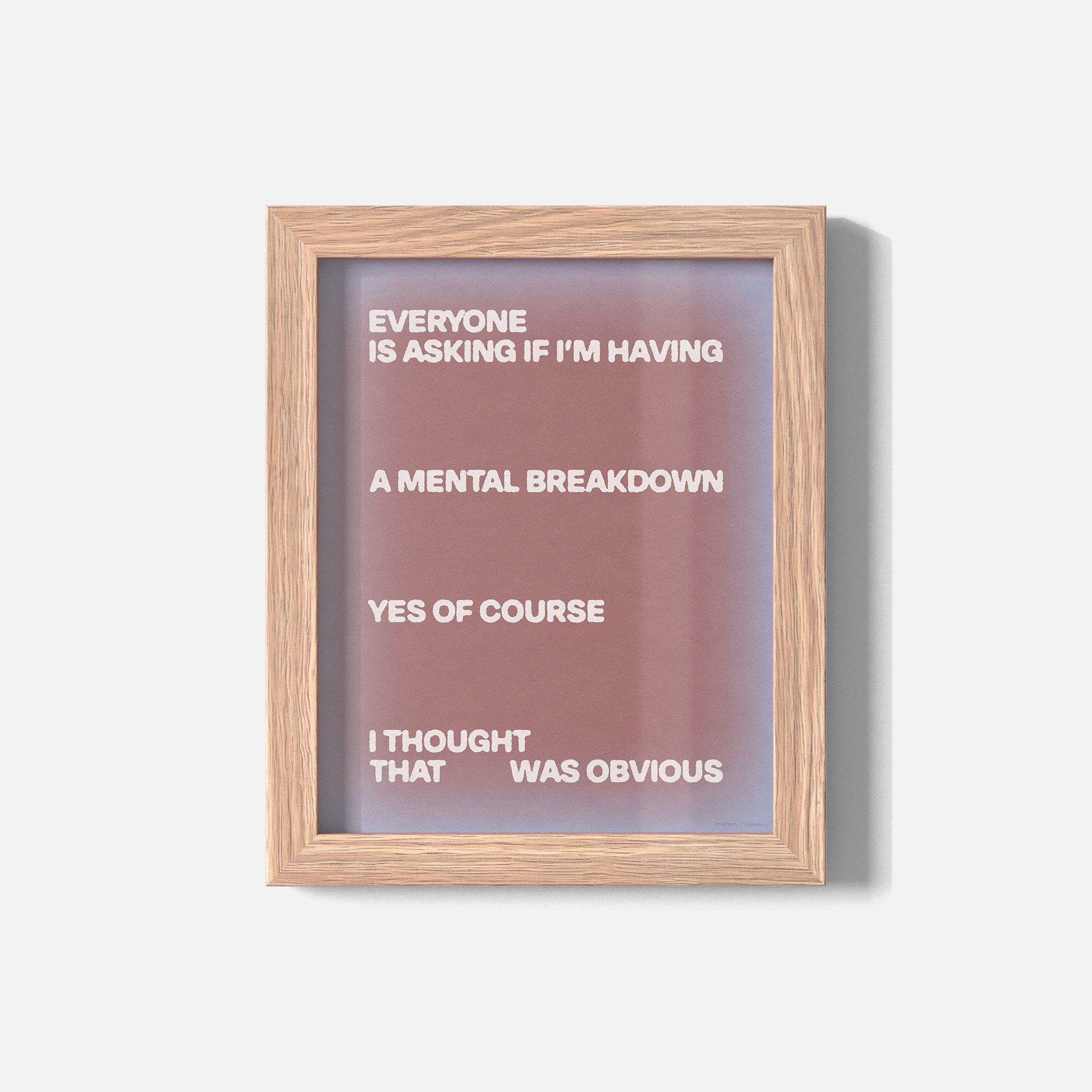 BREAKDOWN PRINT