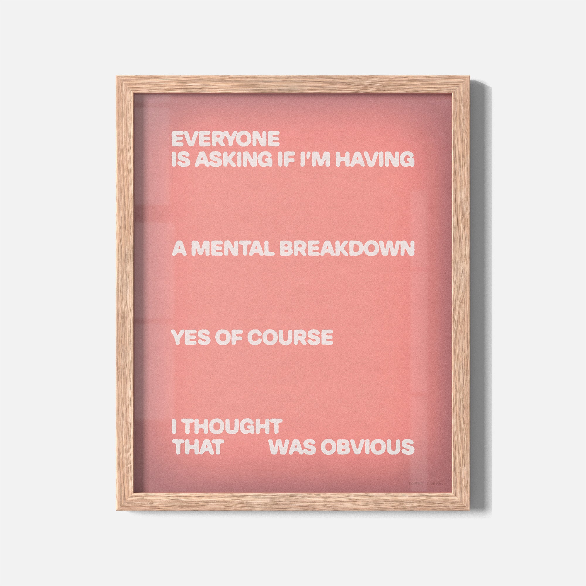 BREAKDOWN PRINT