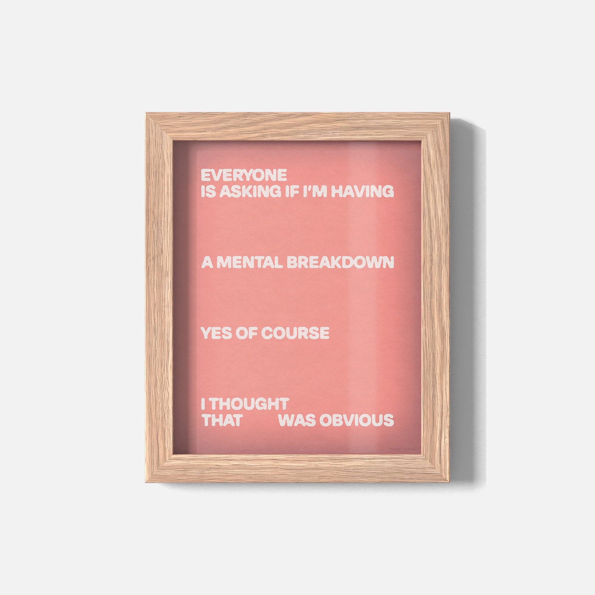 BREAKDOWN PRINT