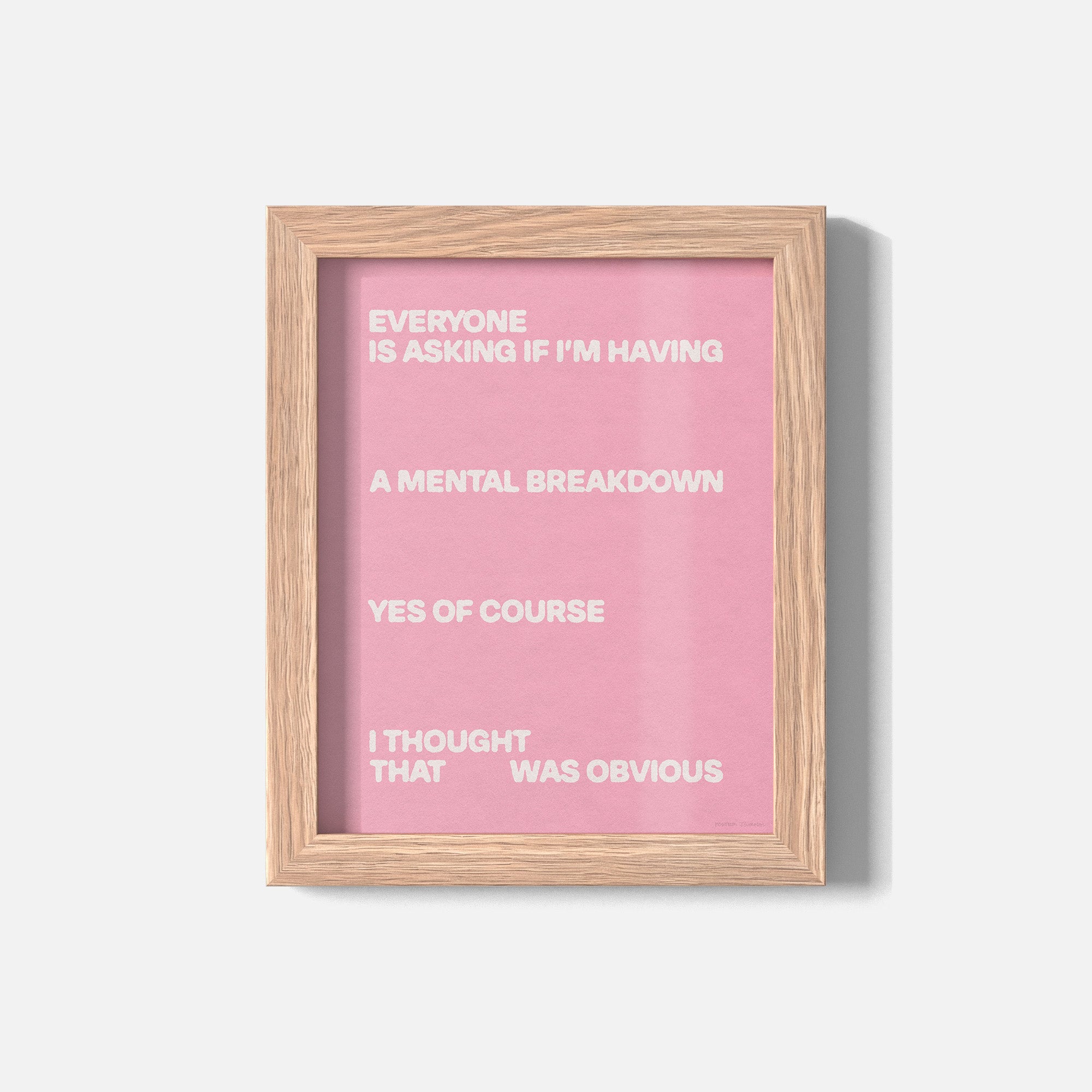 BREAKDOWN PRINT