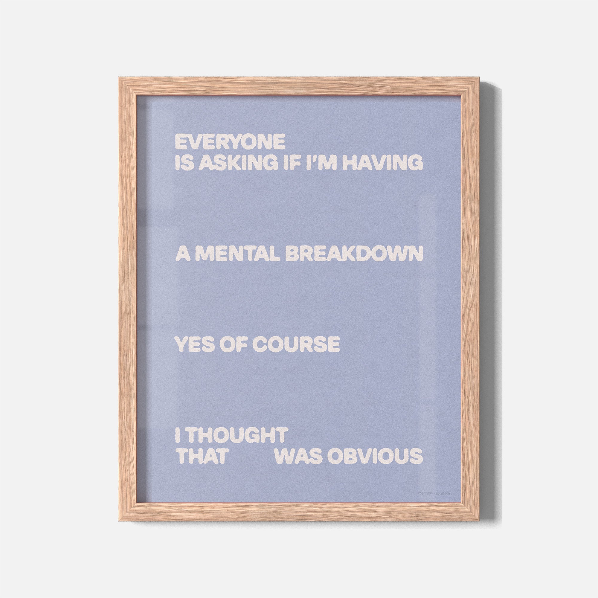 BREAKDOWN PRINT