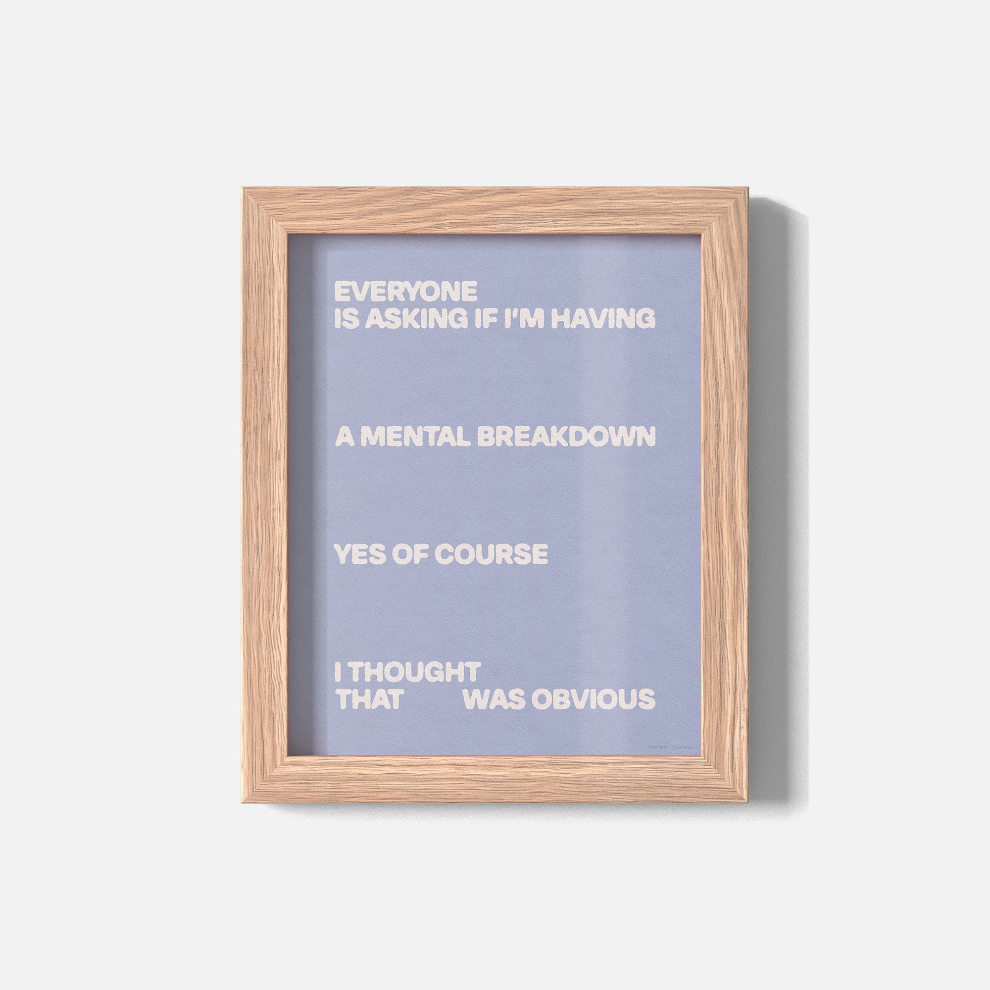 BREAKDOWN PRINT