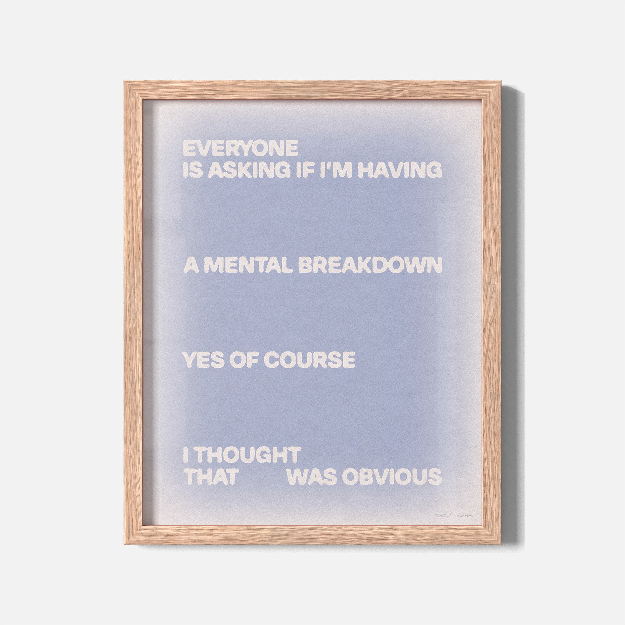 BREAKDOWN PRINT