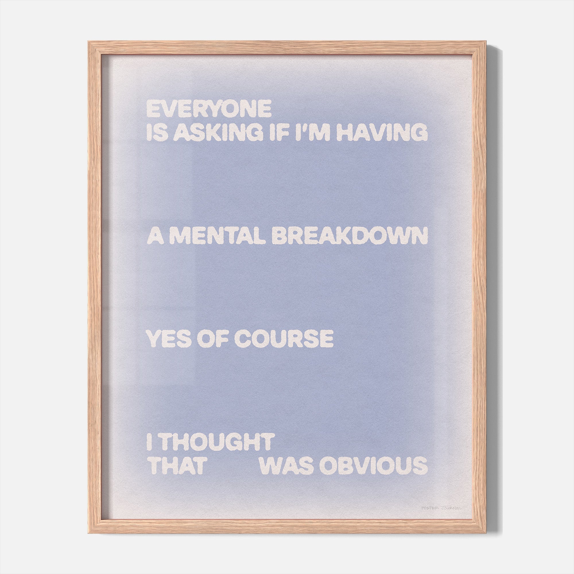 BREAKDOWN PRINT