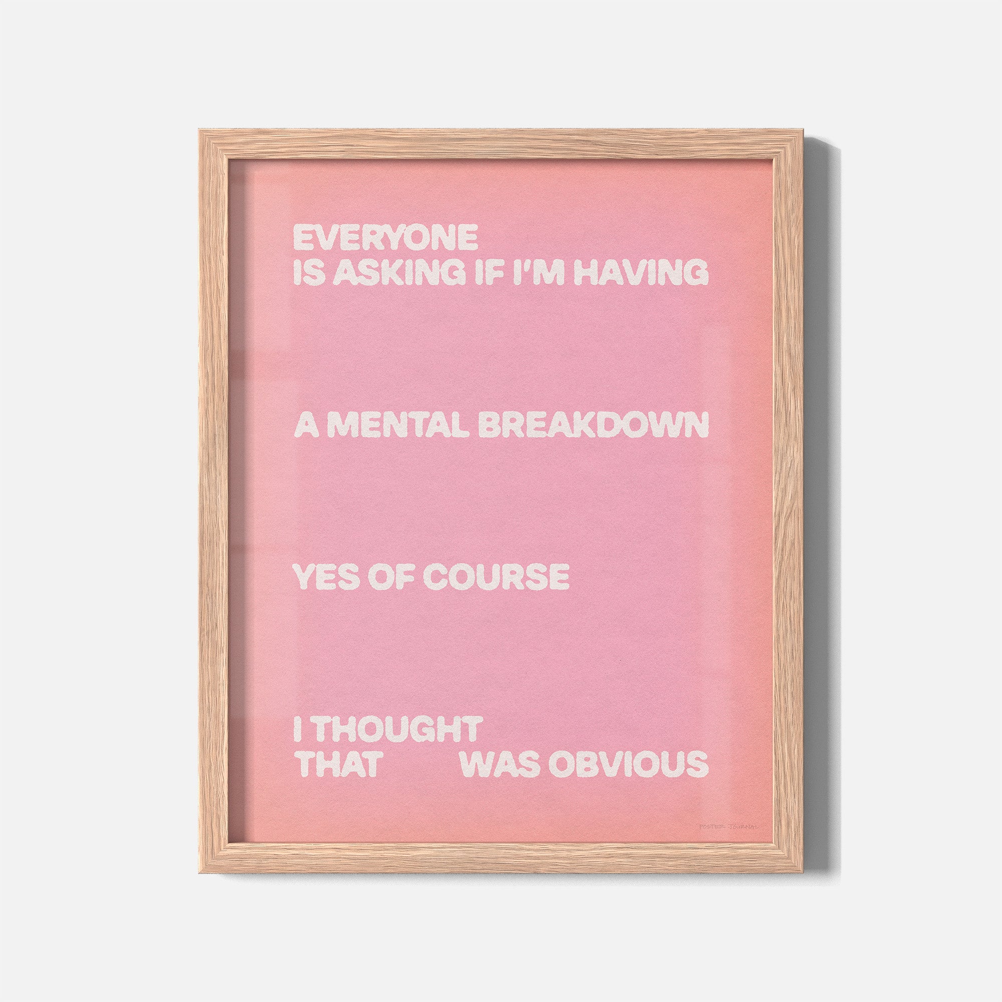 BREAKDOWN PRINT