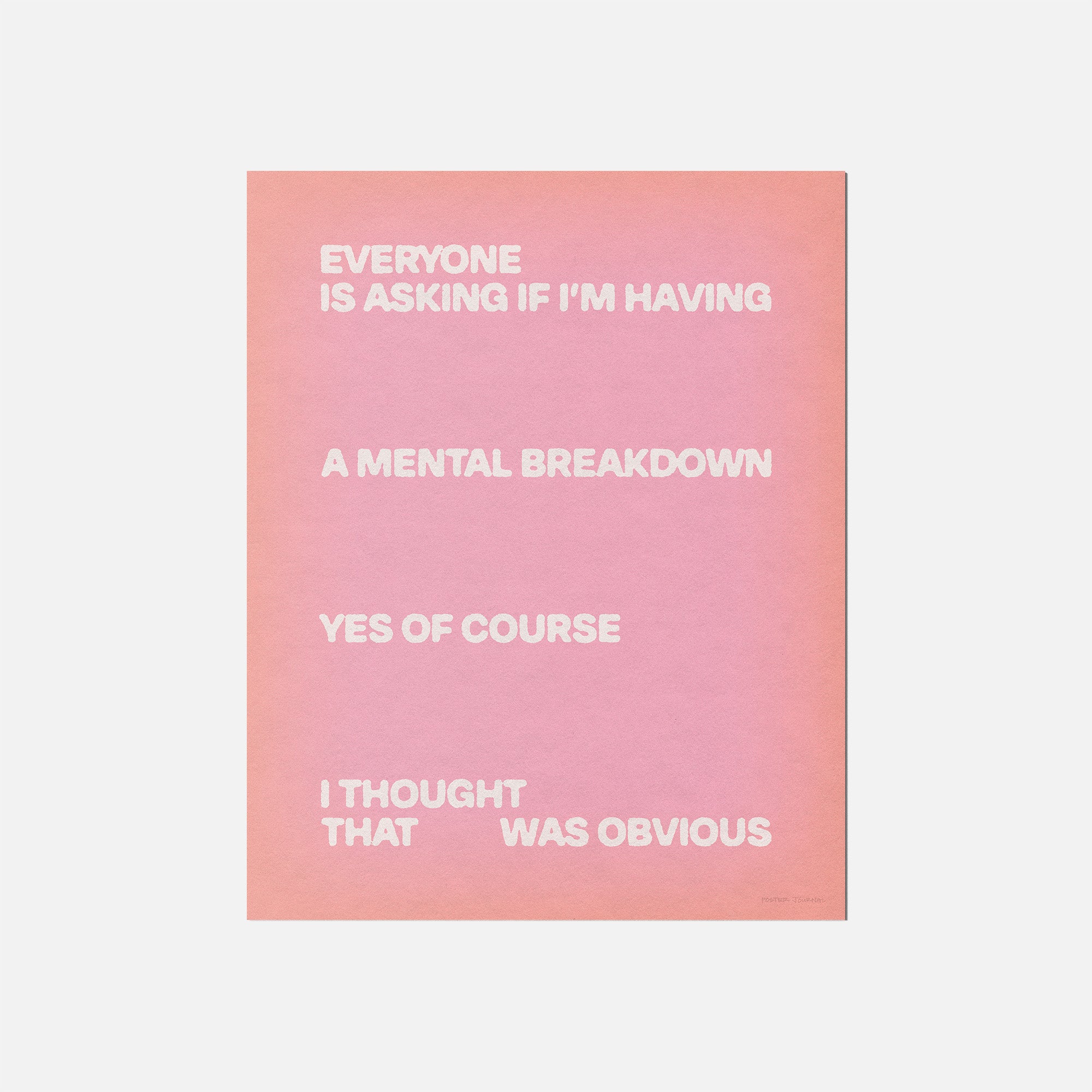 BREAKDOWN PRINT