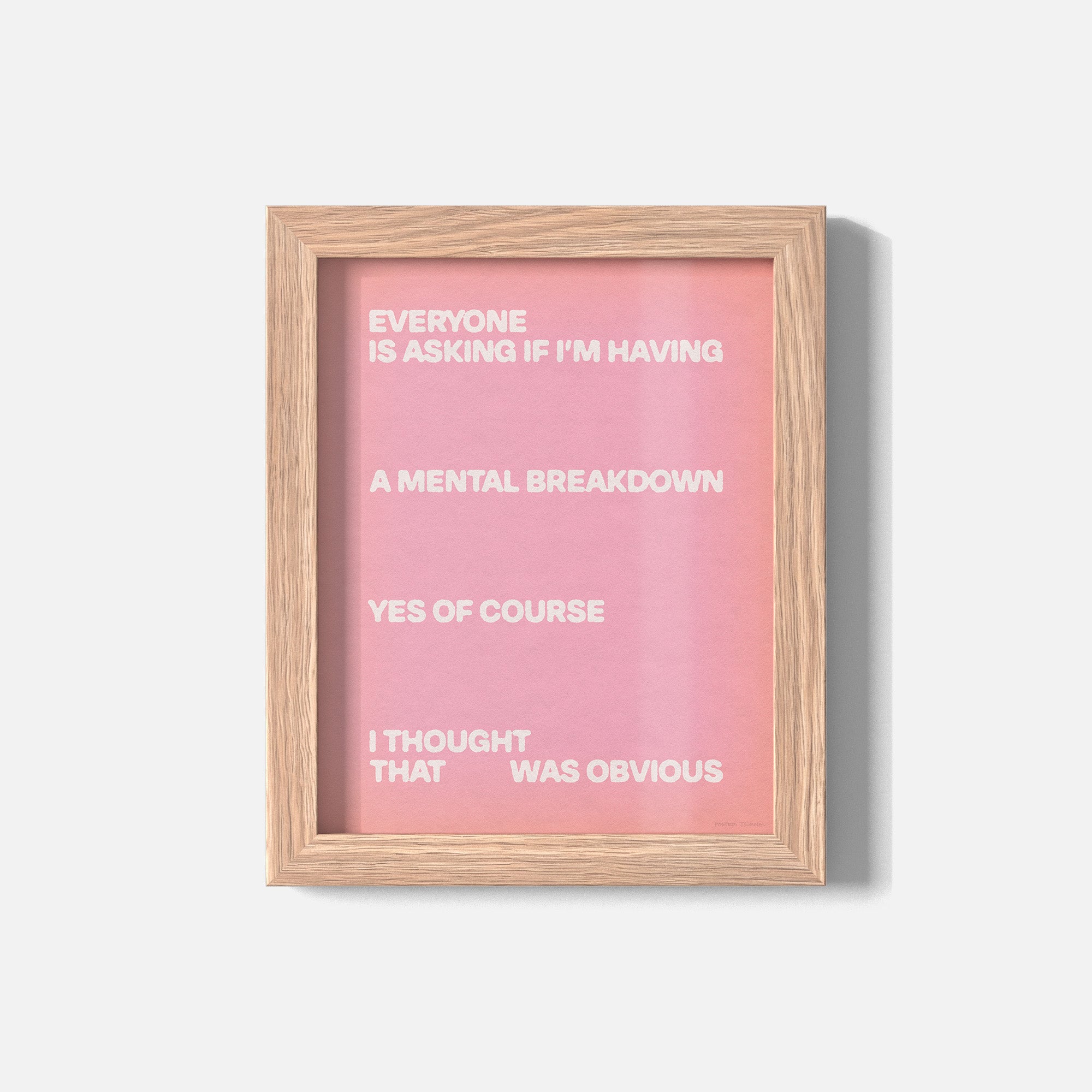 BREAKDOWN PRINT