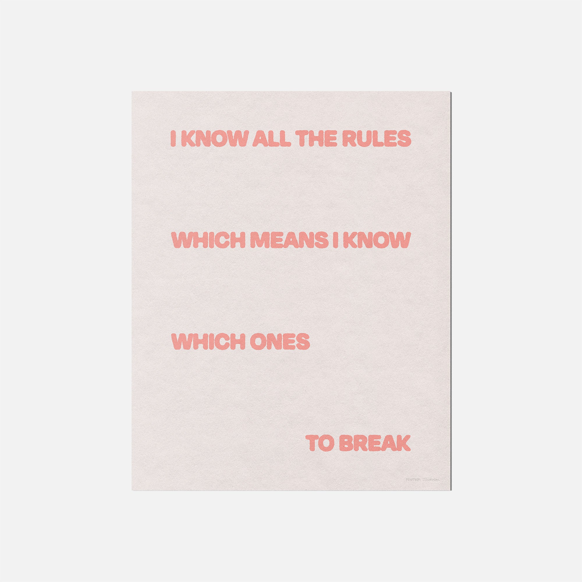 BREAK PRINT