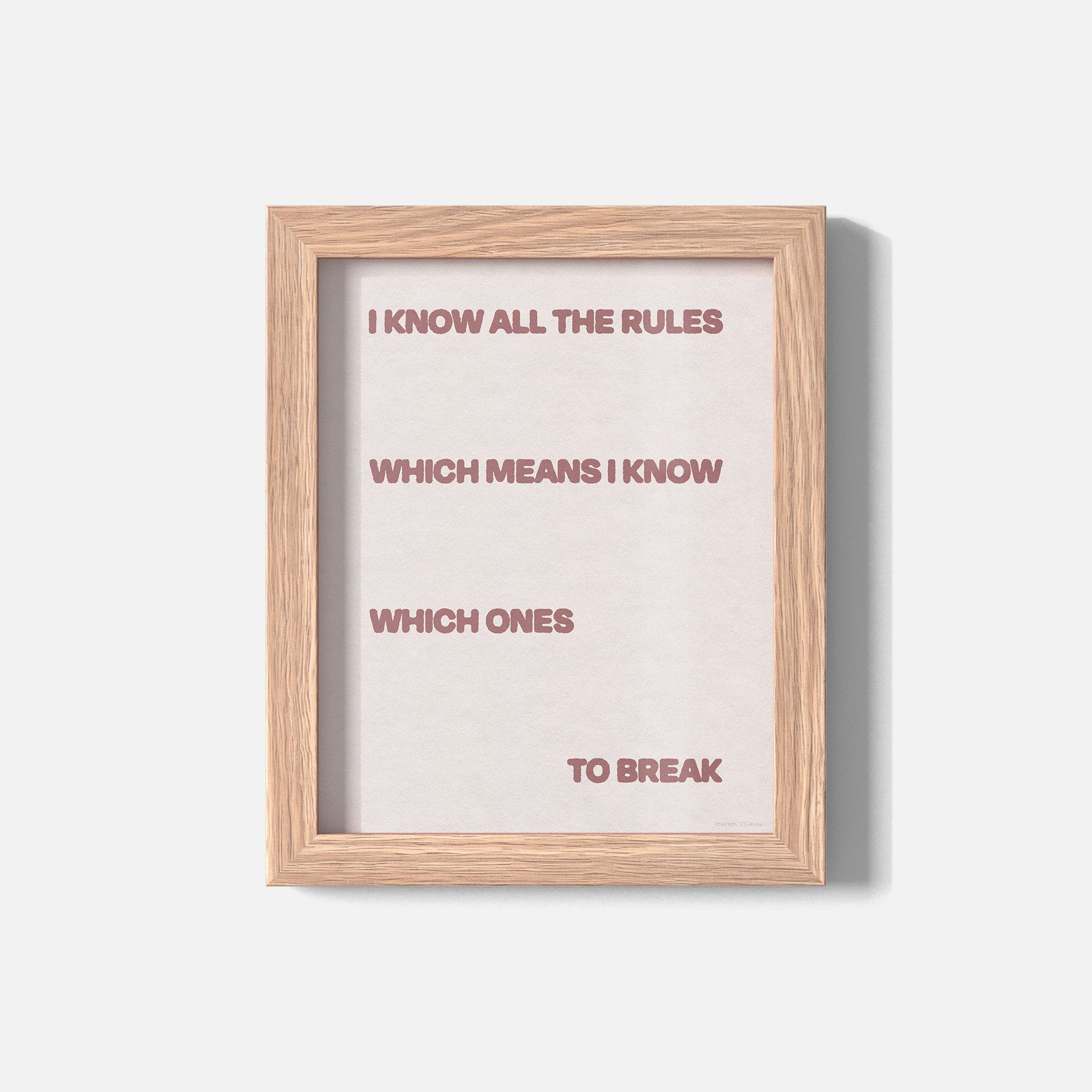 BREAK PRINT