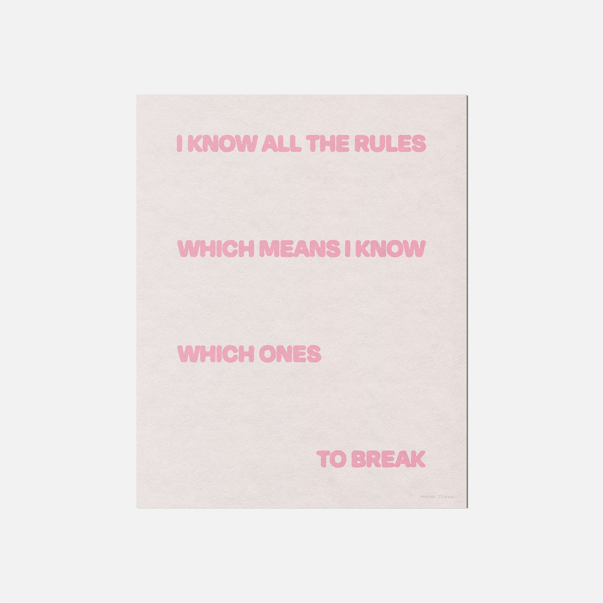 BREAK PRINT