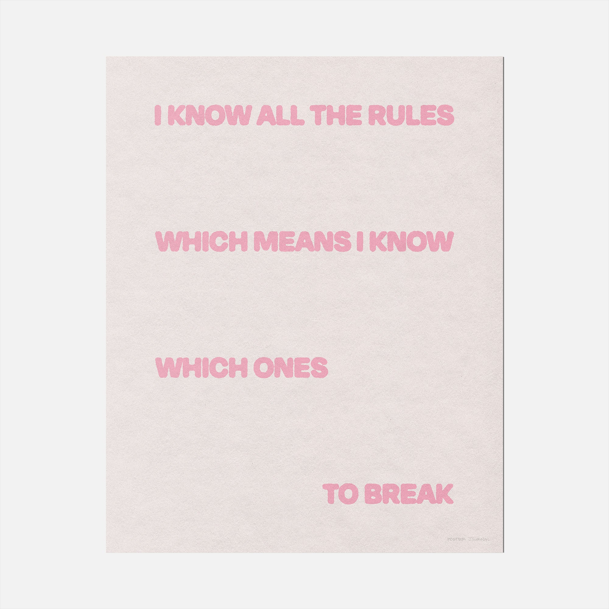 BREAK PRINT