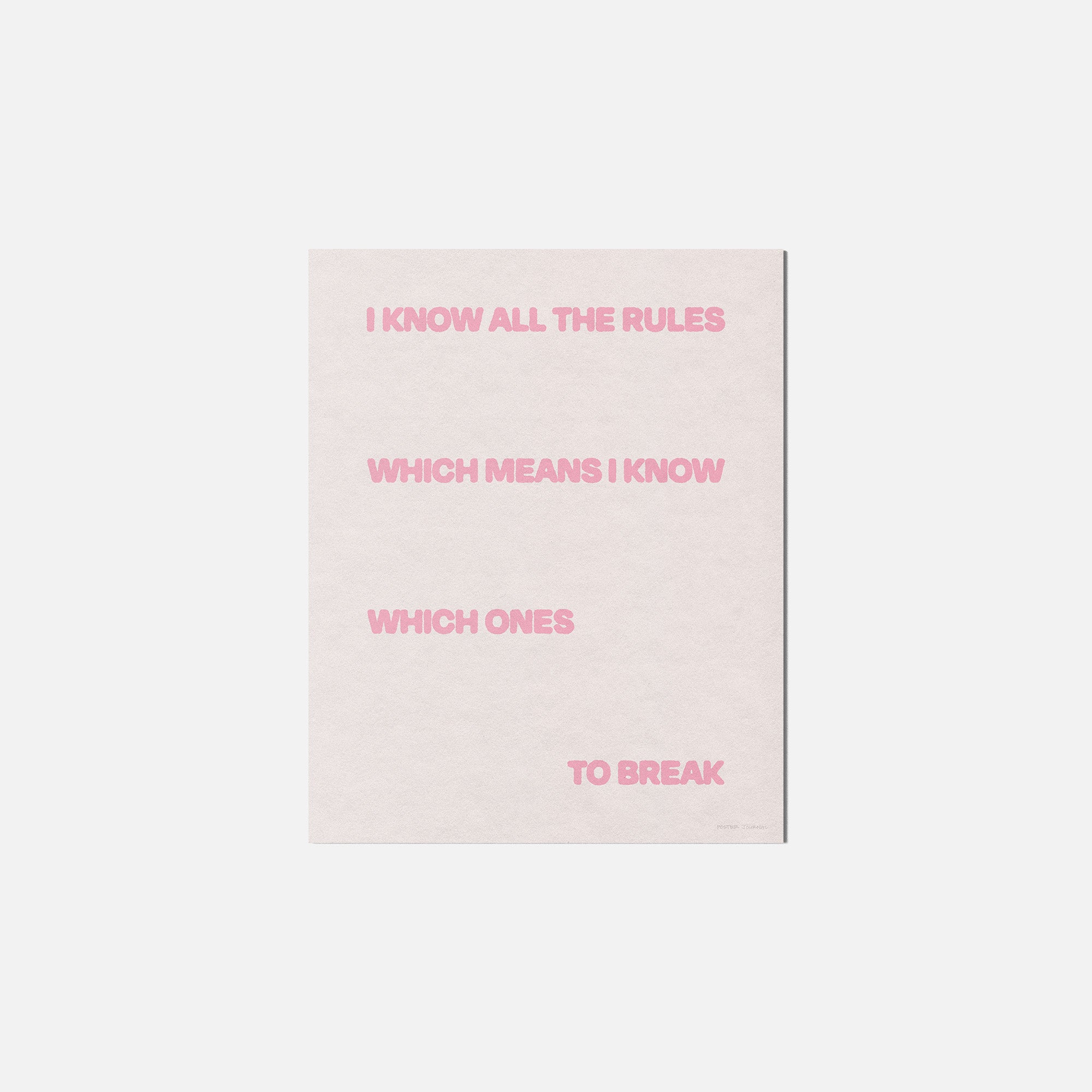 BREAK PRINT