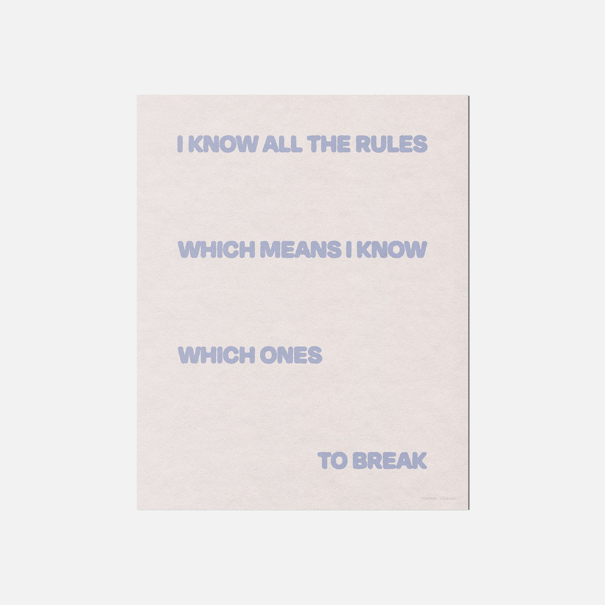 BREAK PRINT