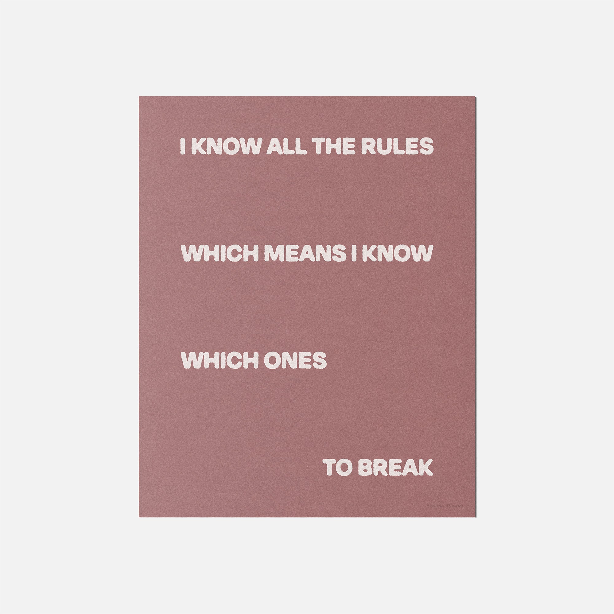 BREAK PRINT