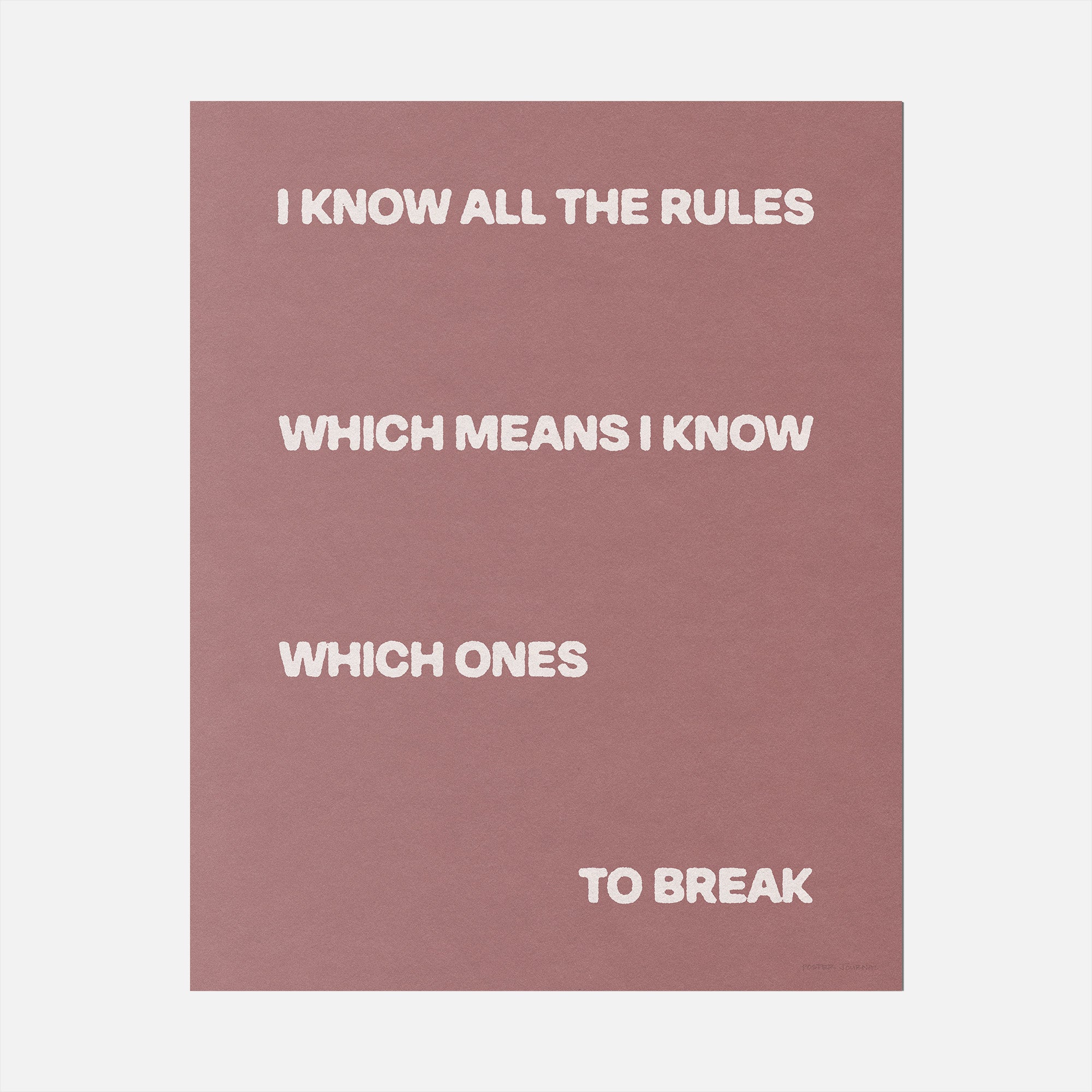 BREAK PRINT