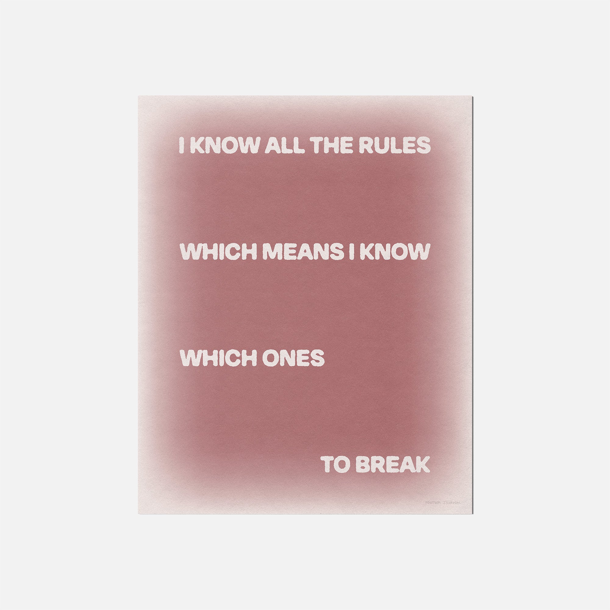 BREAK PRINT