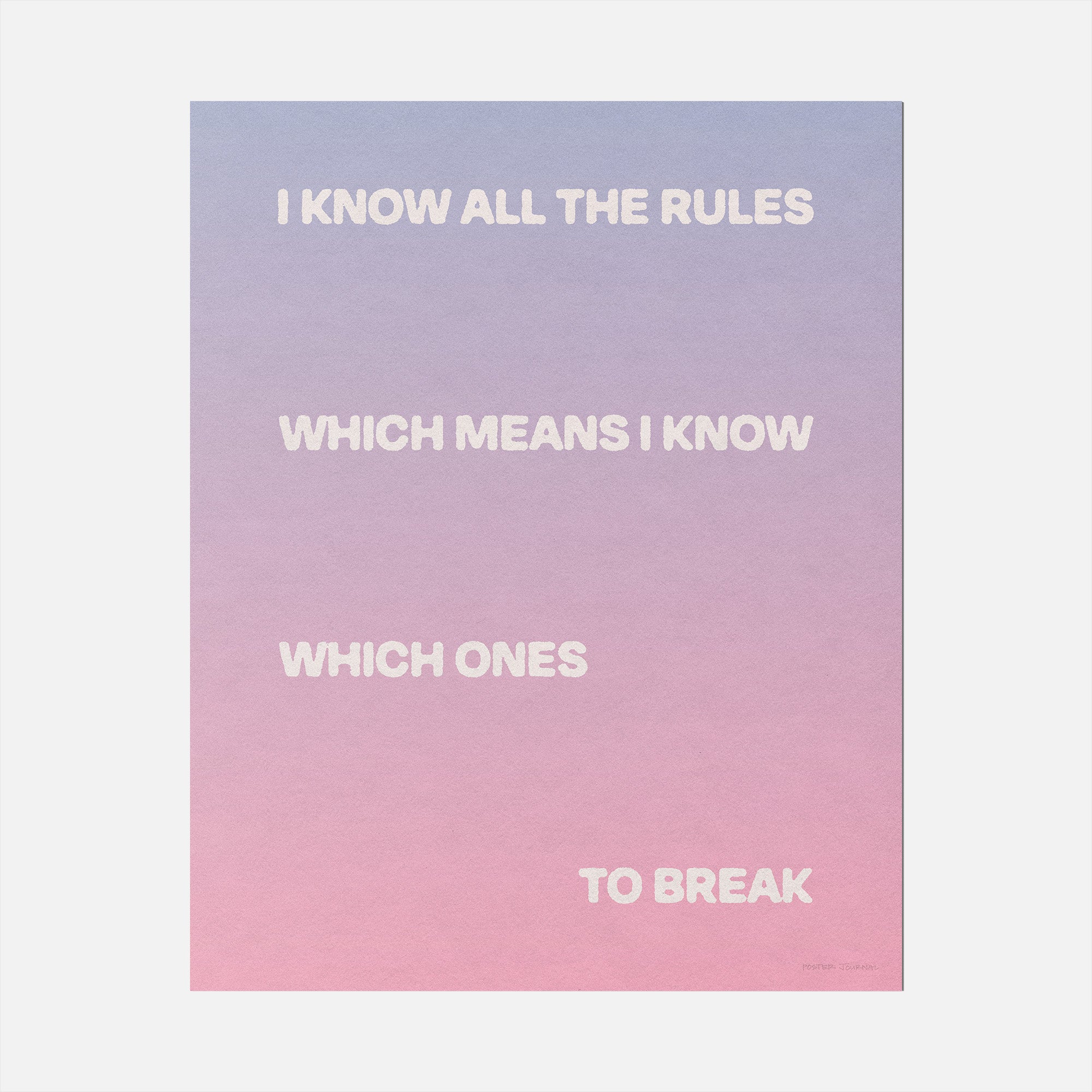 BREAK PRINT