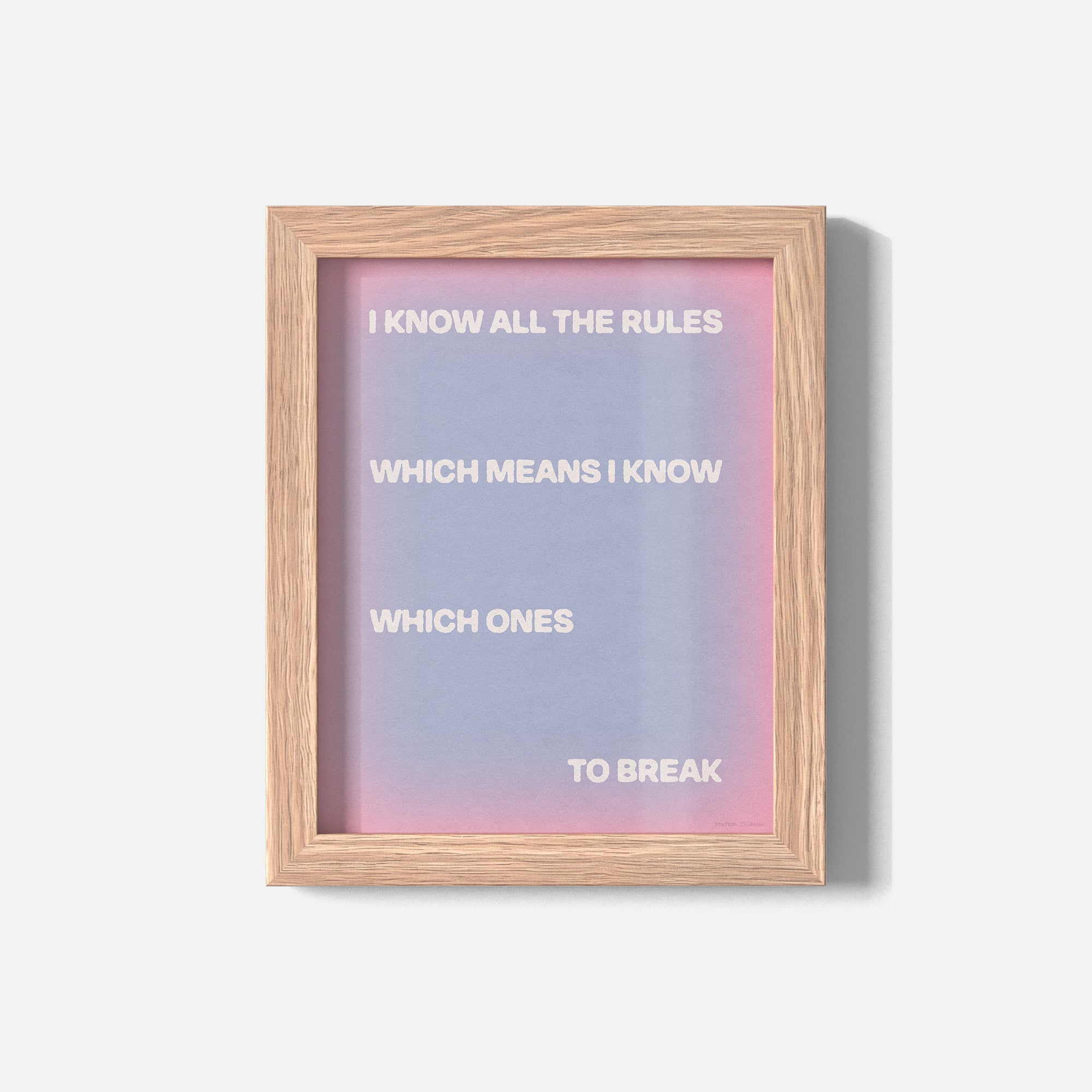 BREAK PRINT