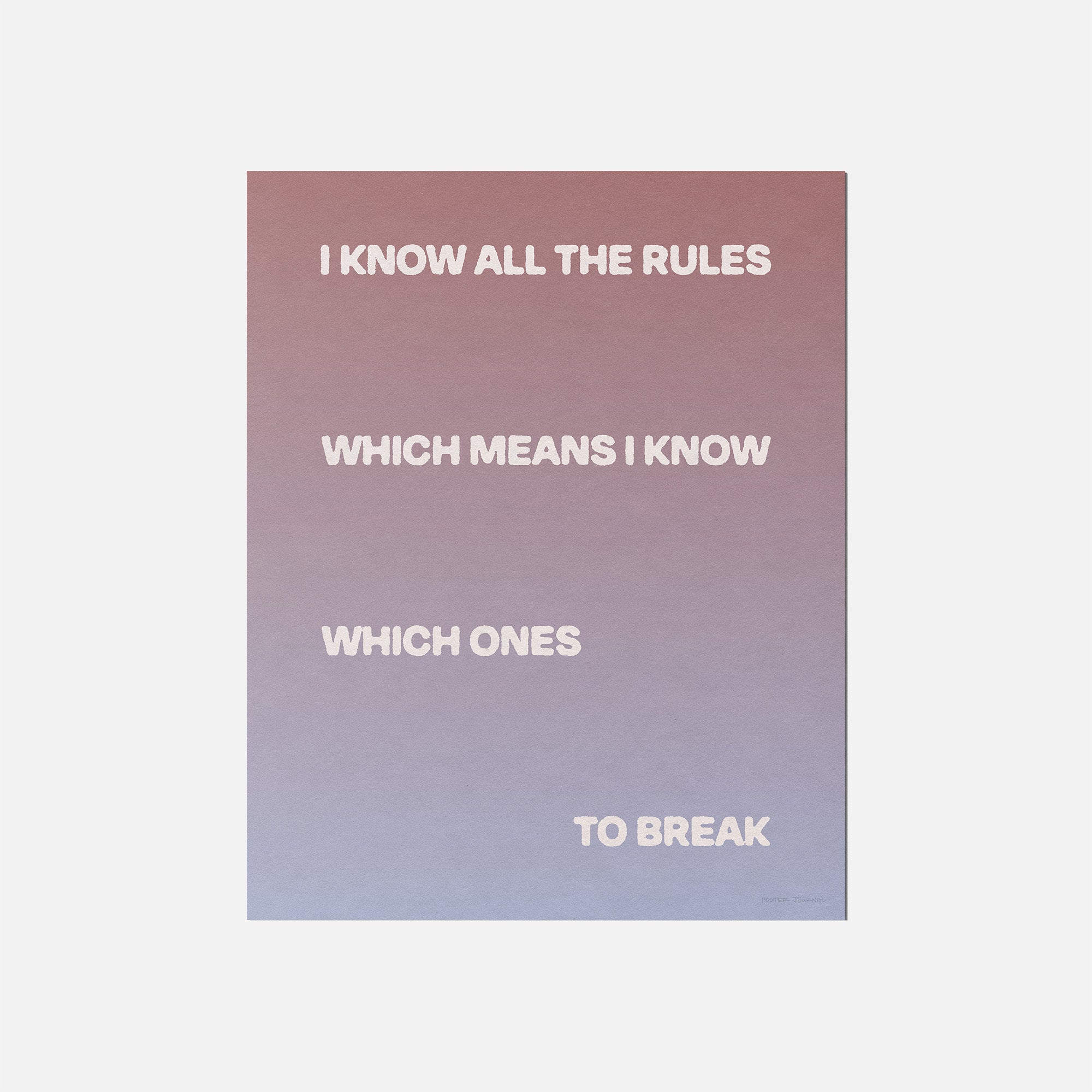 BREAK PRINT