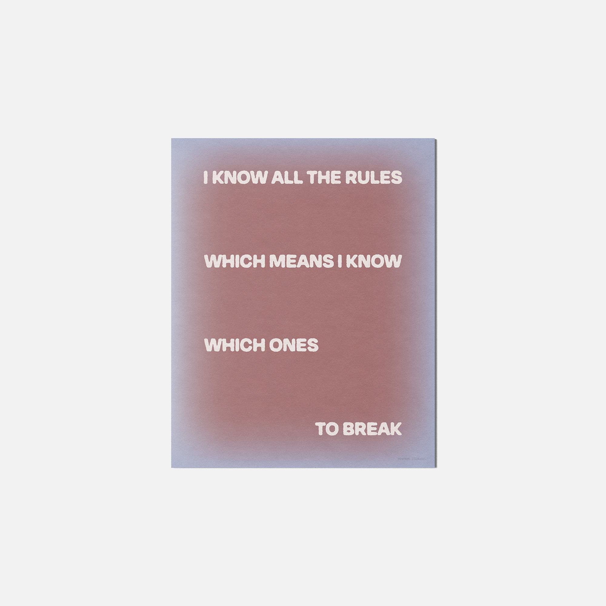 BREAK PRINT