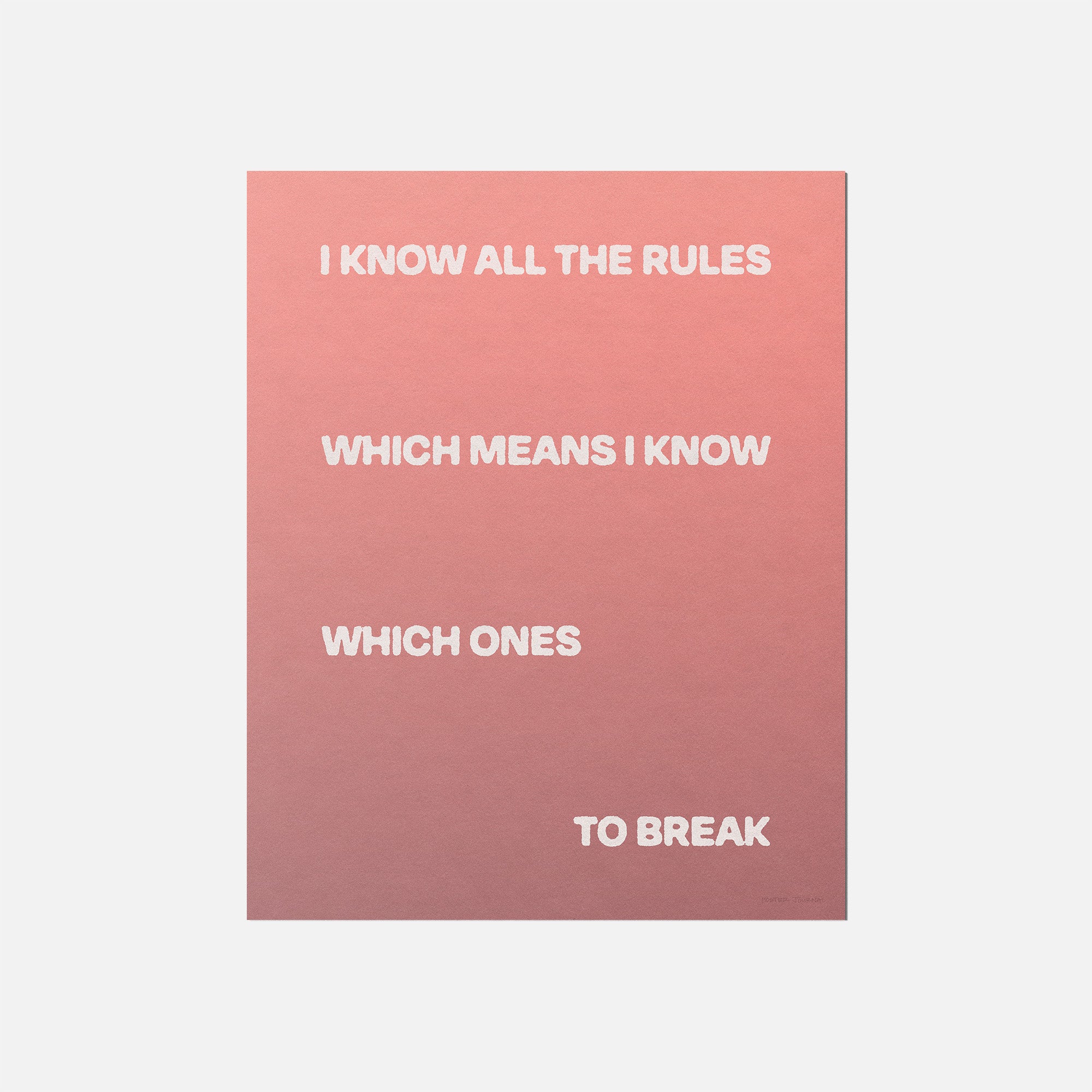BREAK PRINT