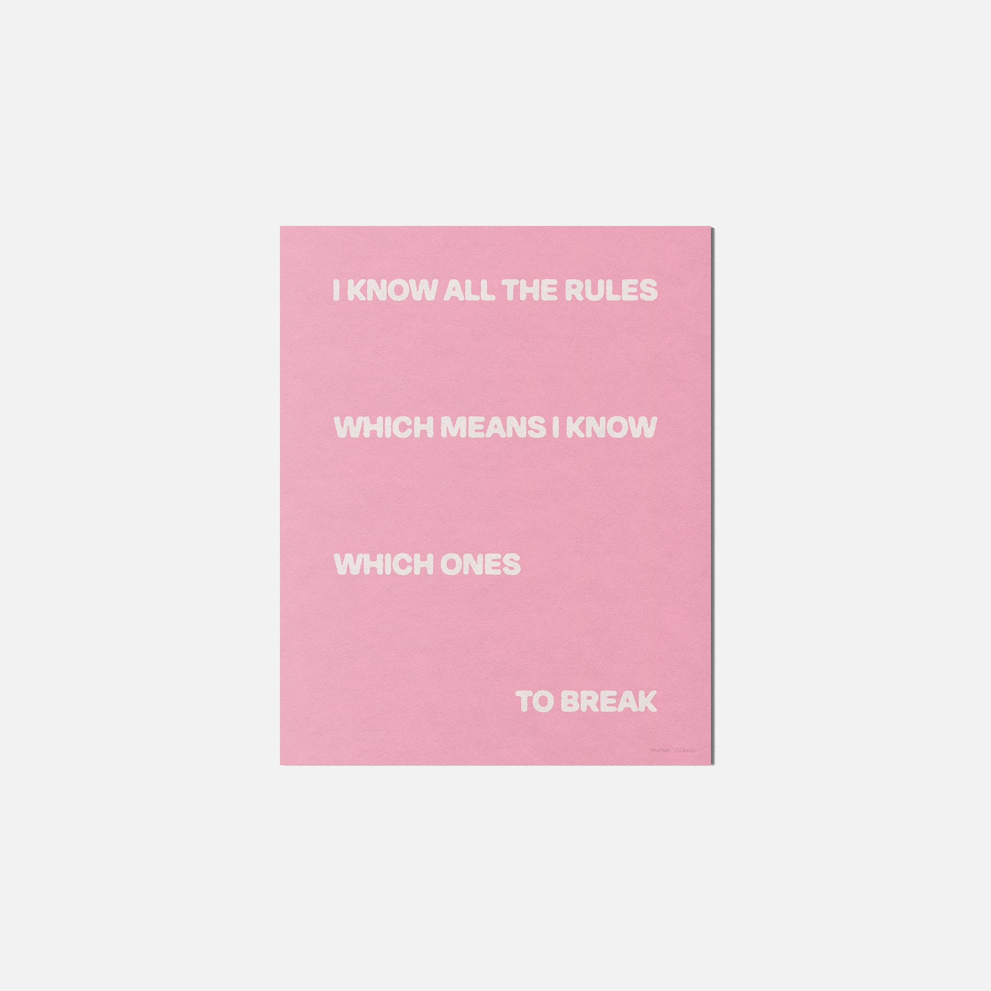 BREAK PRINT
