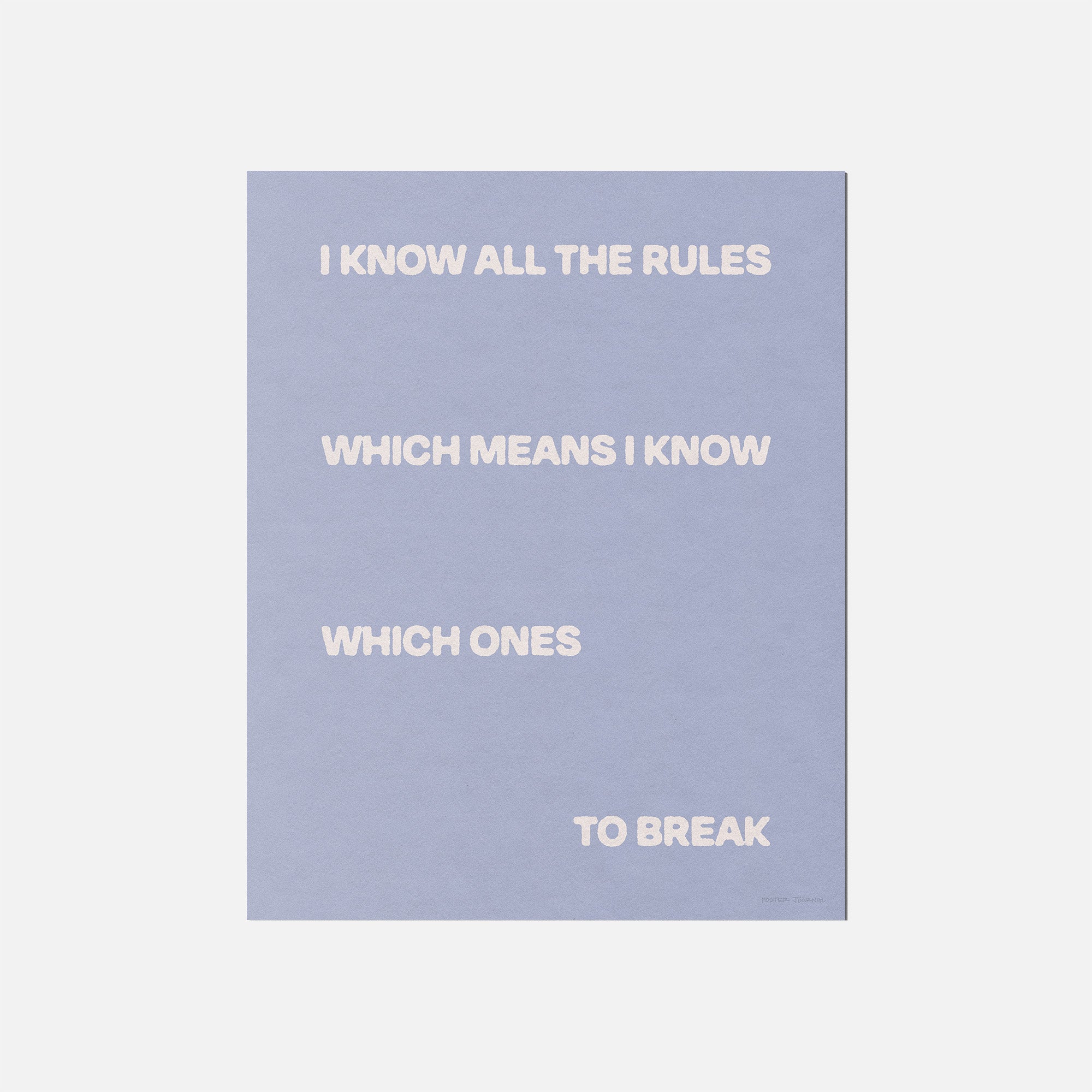 BREAK PRINT