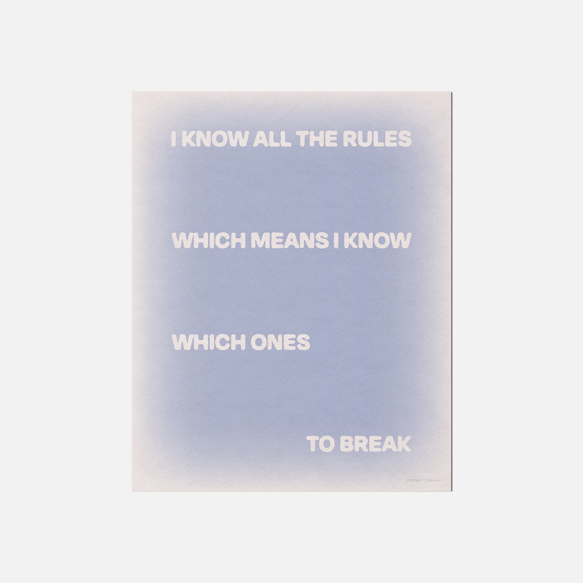 BREAK PRINT