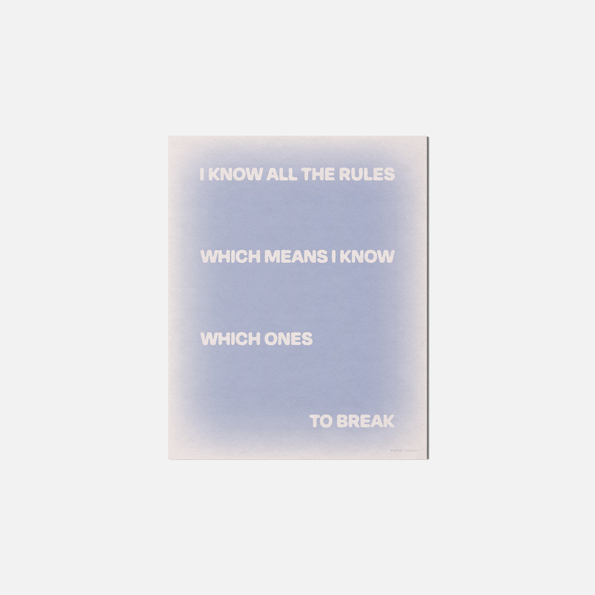 BREAK PRINT