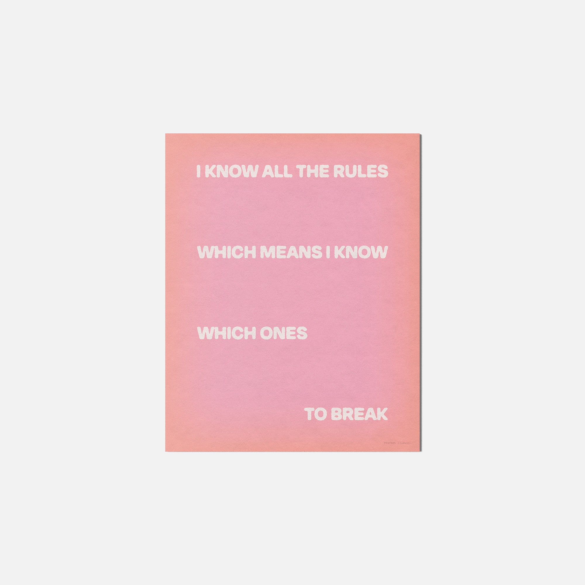 BREAK PRINT