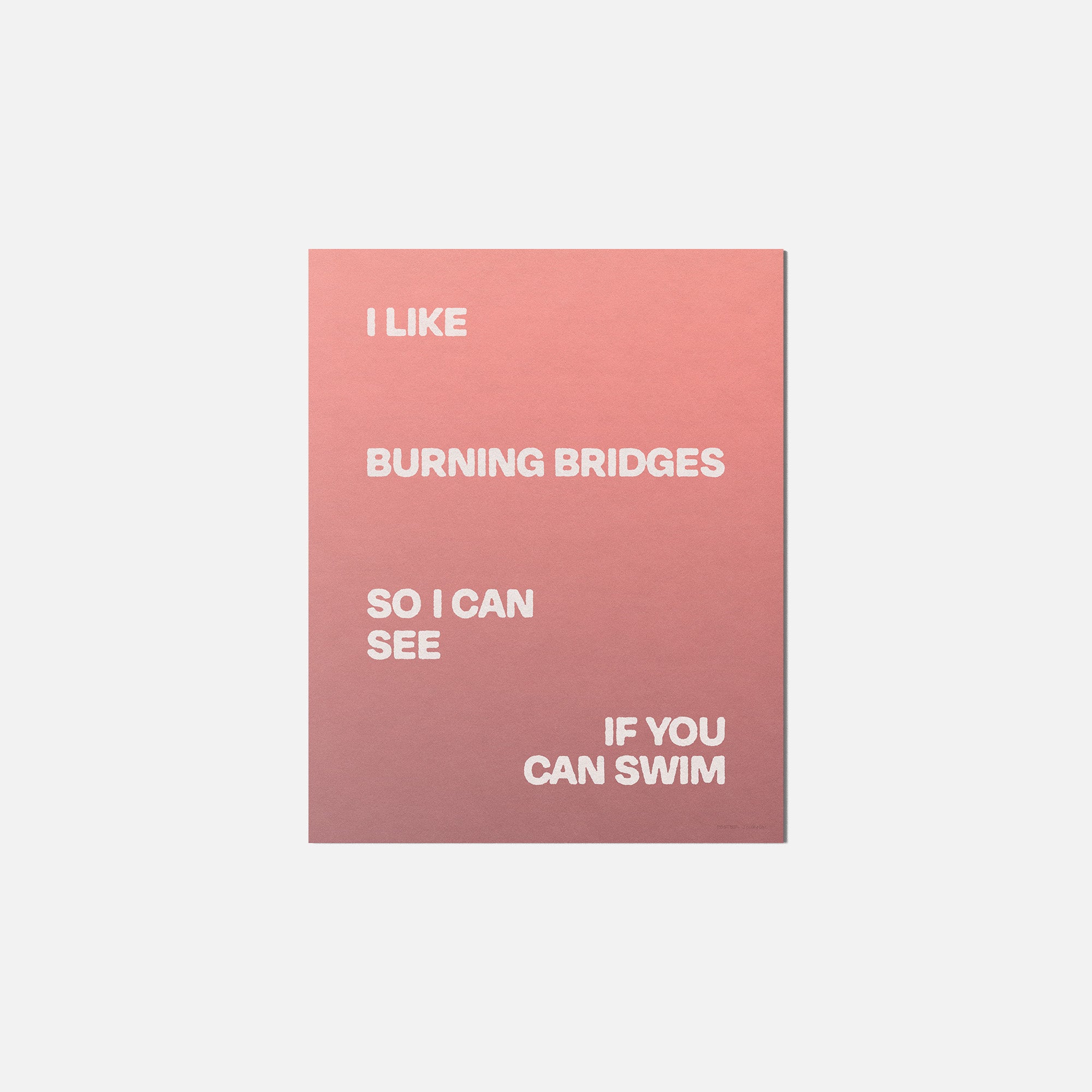 BRIDGES PRINT
