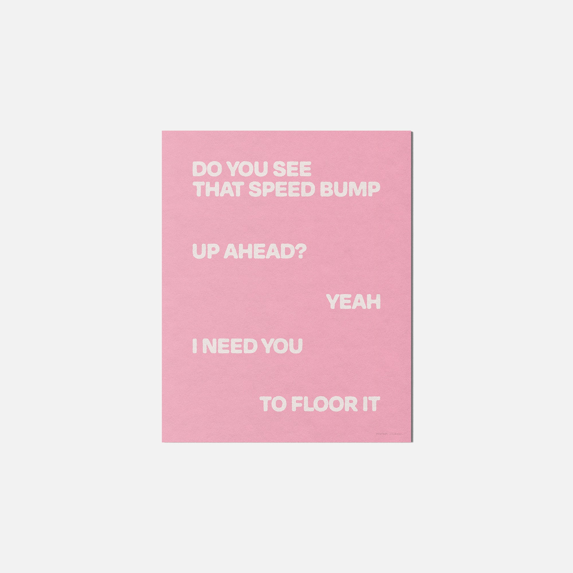 BUMP PRINT