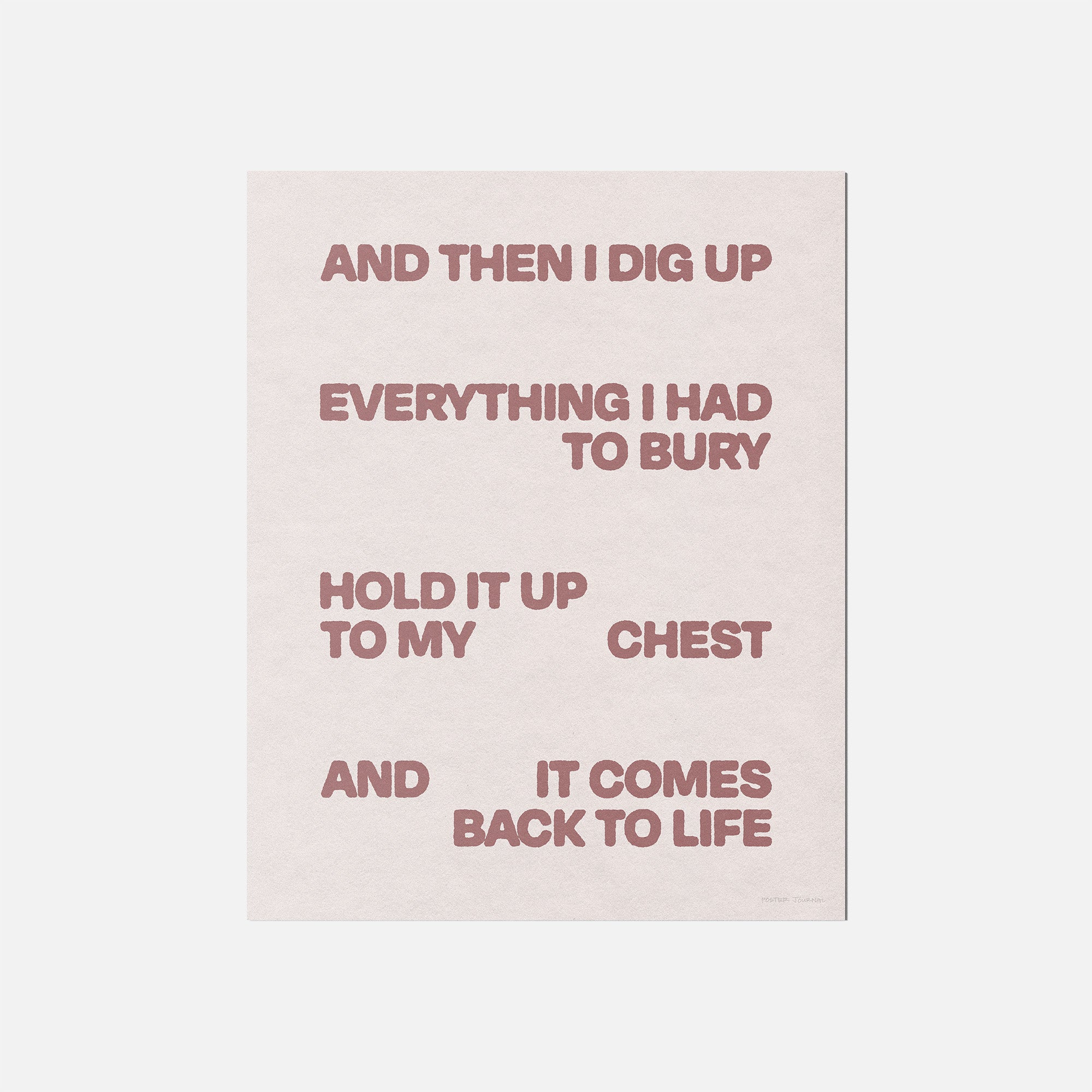 BURY PRINT