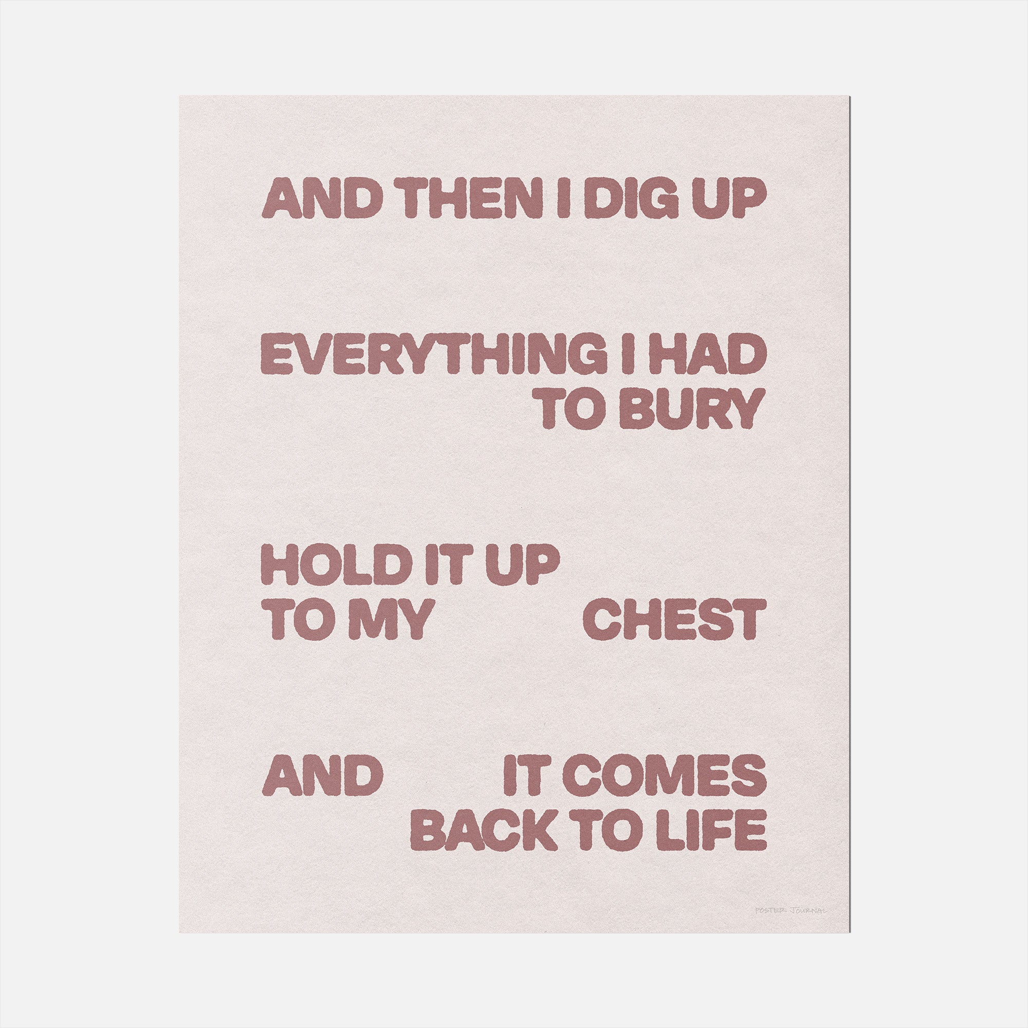 BURY PRINT
