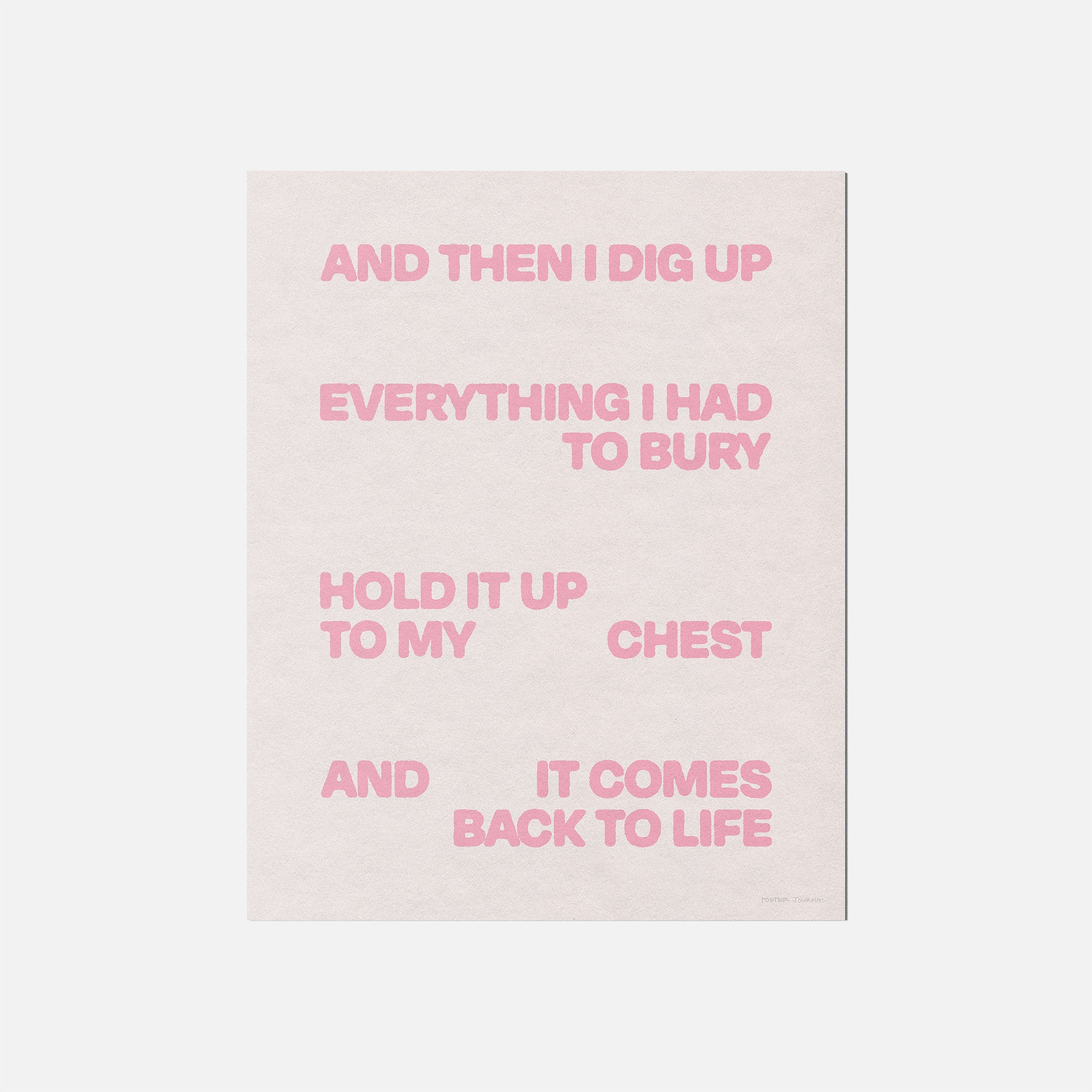 BURY PRINT