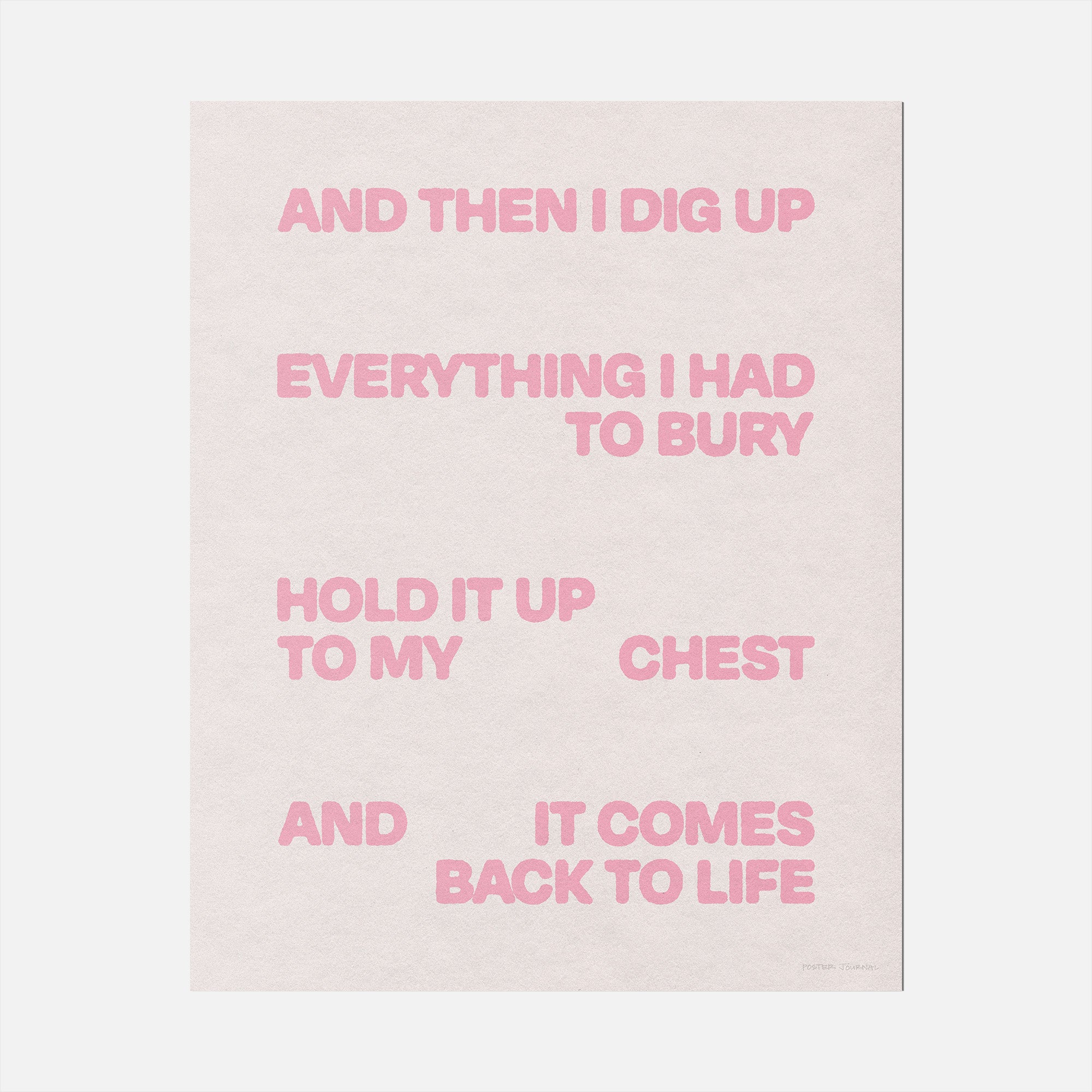 BURY PRINT