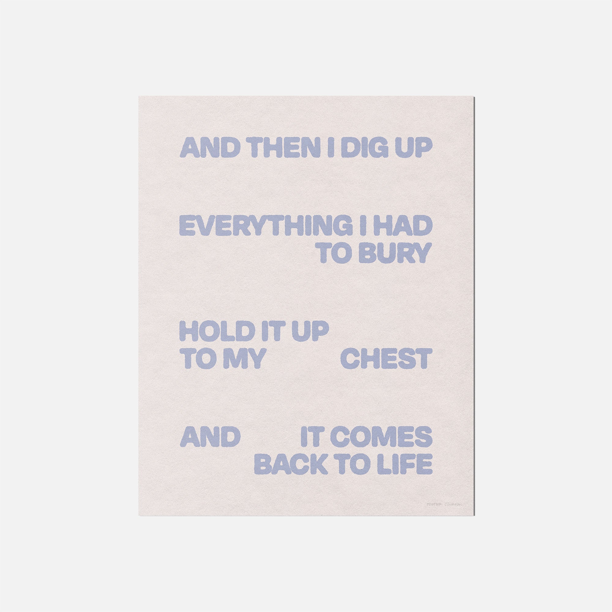 BURY PRINT
