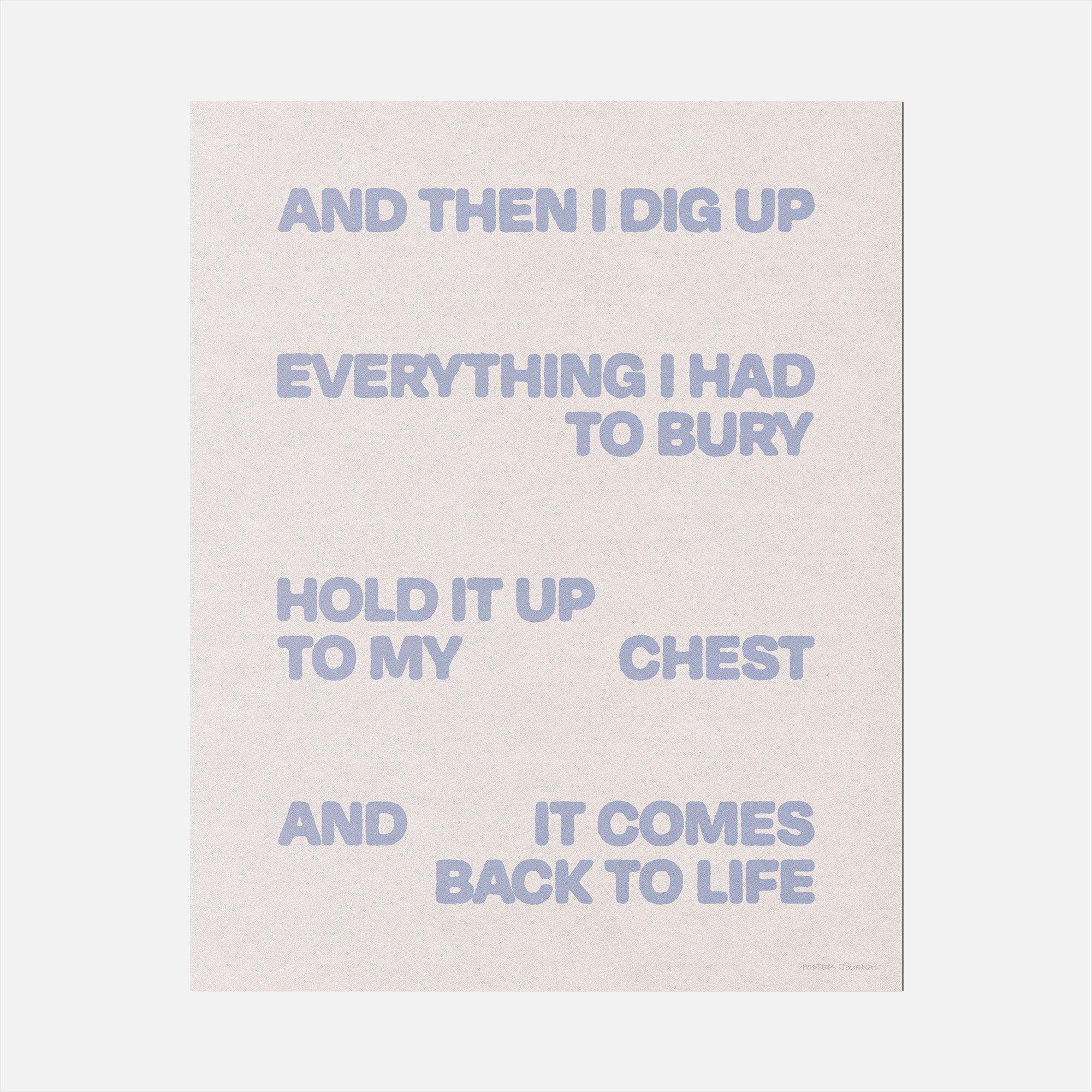 BURY PRINT