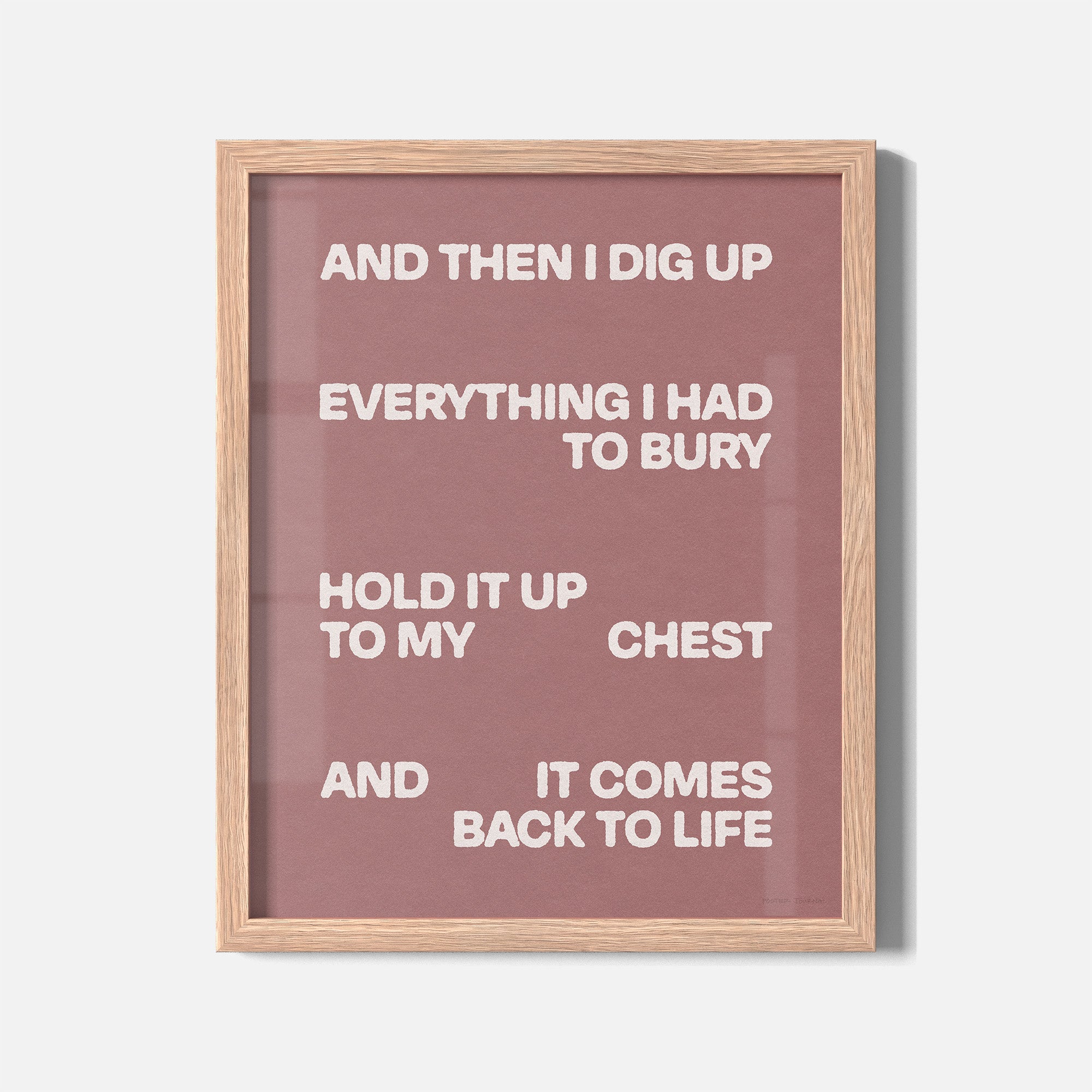 BURY PRINT