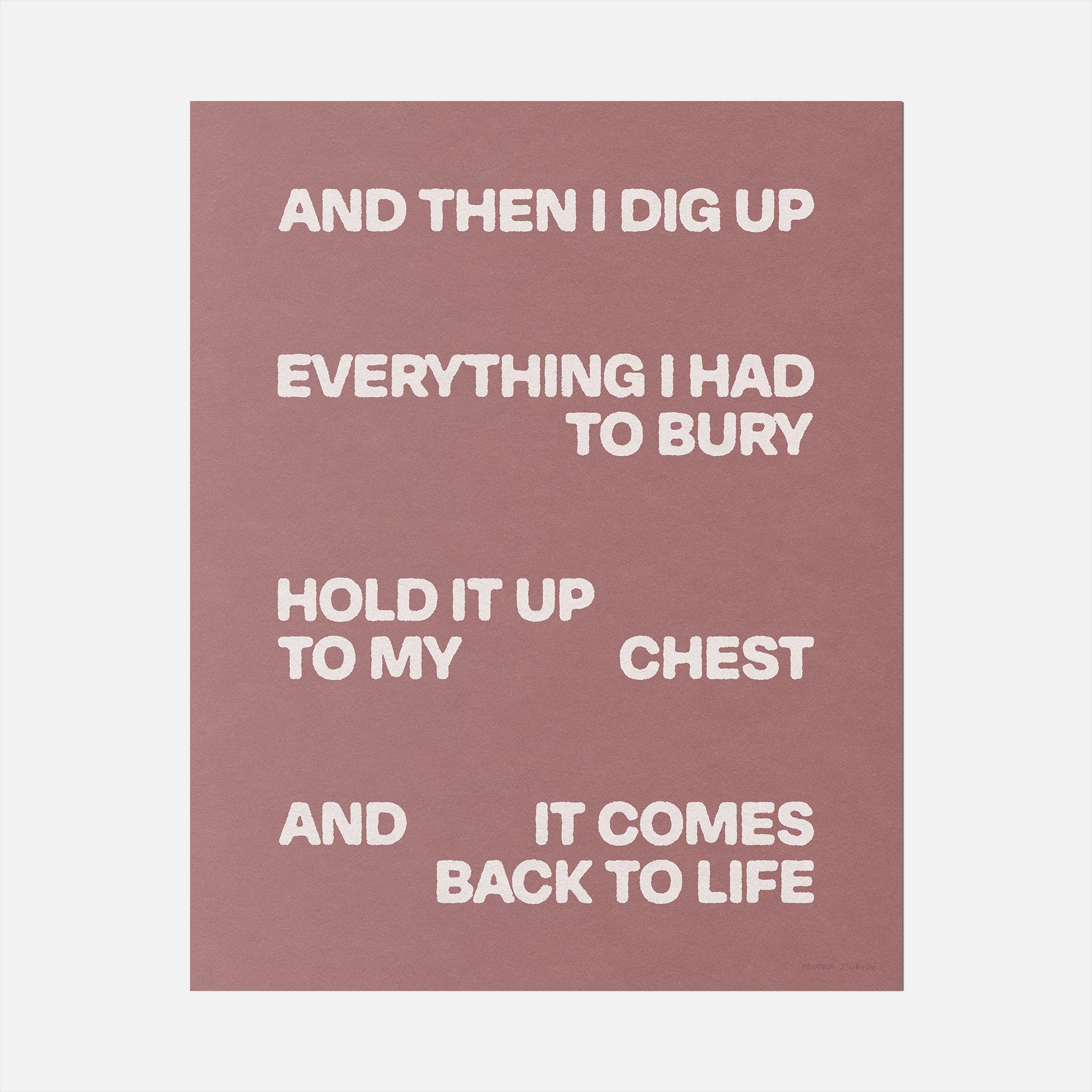 BURY PRINT