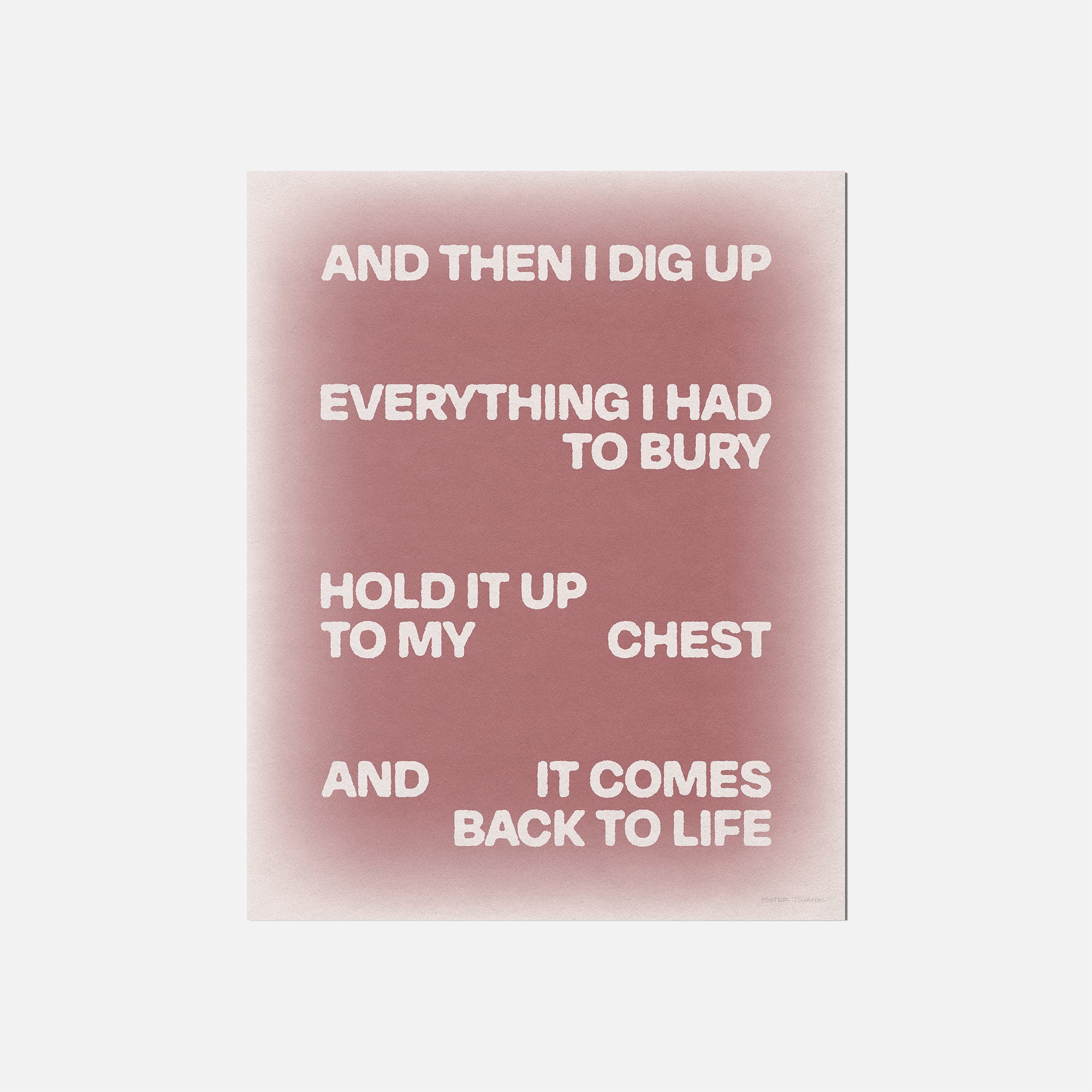 BURY PRINT